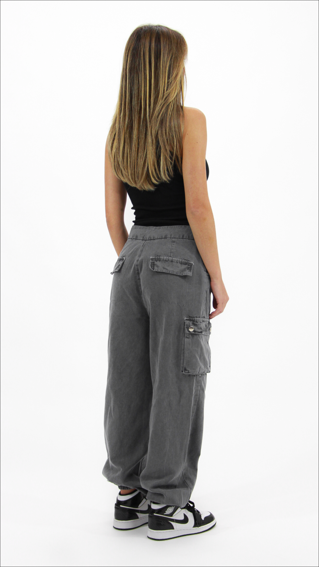 CALÇA CARGO HYPE CINZA