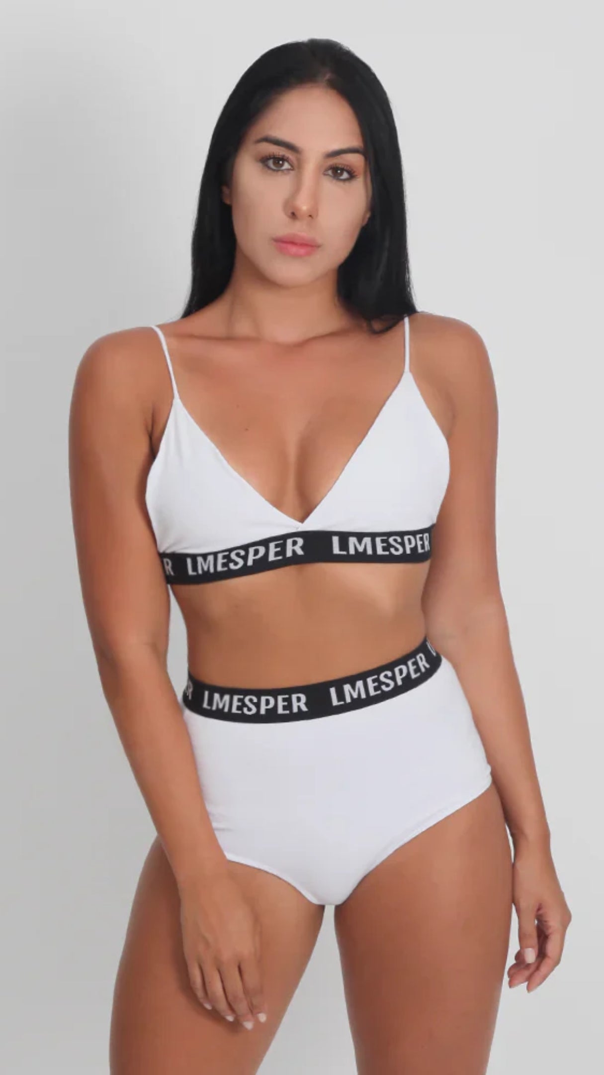 HOT PANT LOGO BRANCO
