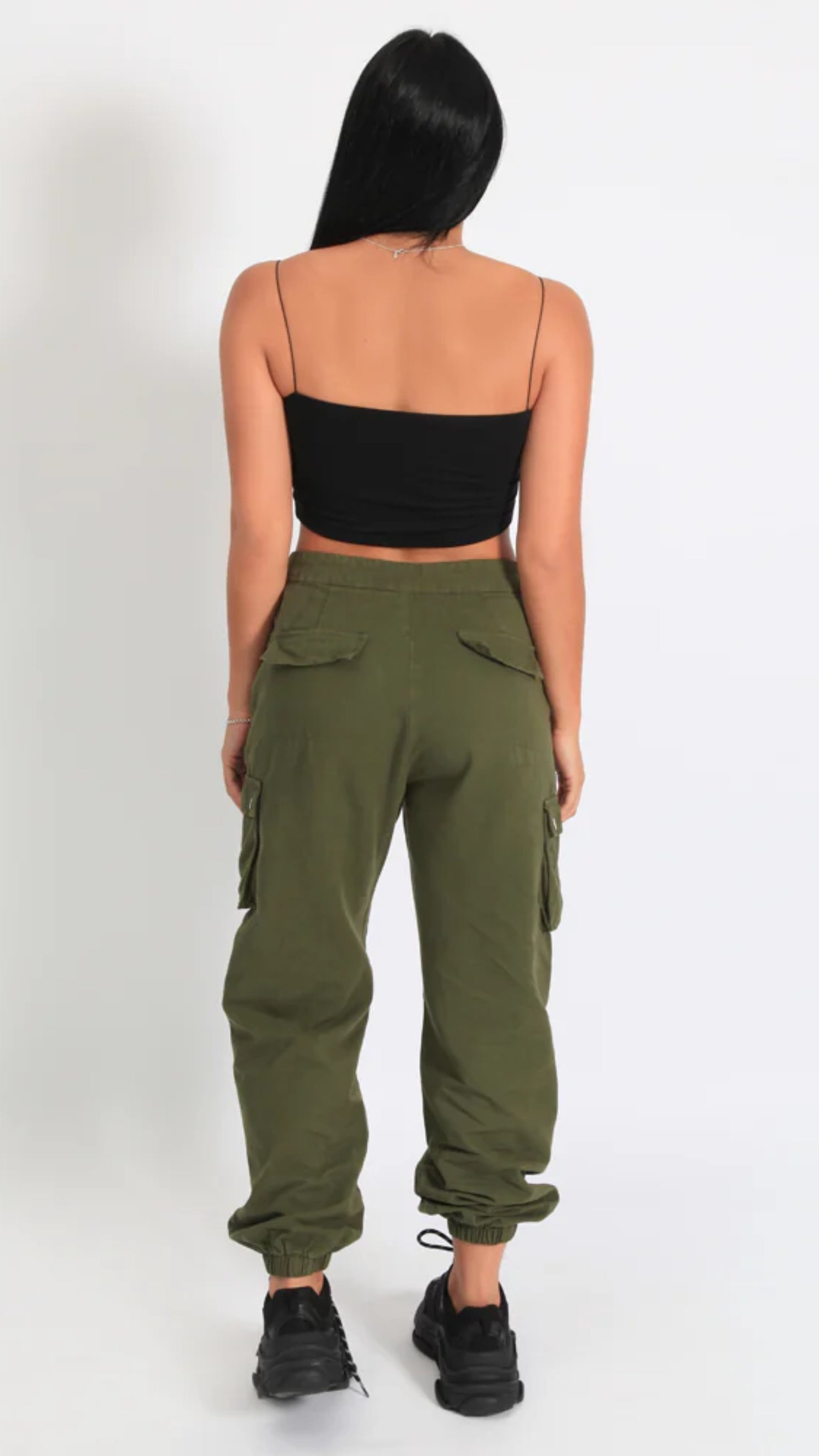 CALÇA CARGO HYPE VERDE MILITAR