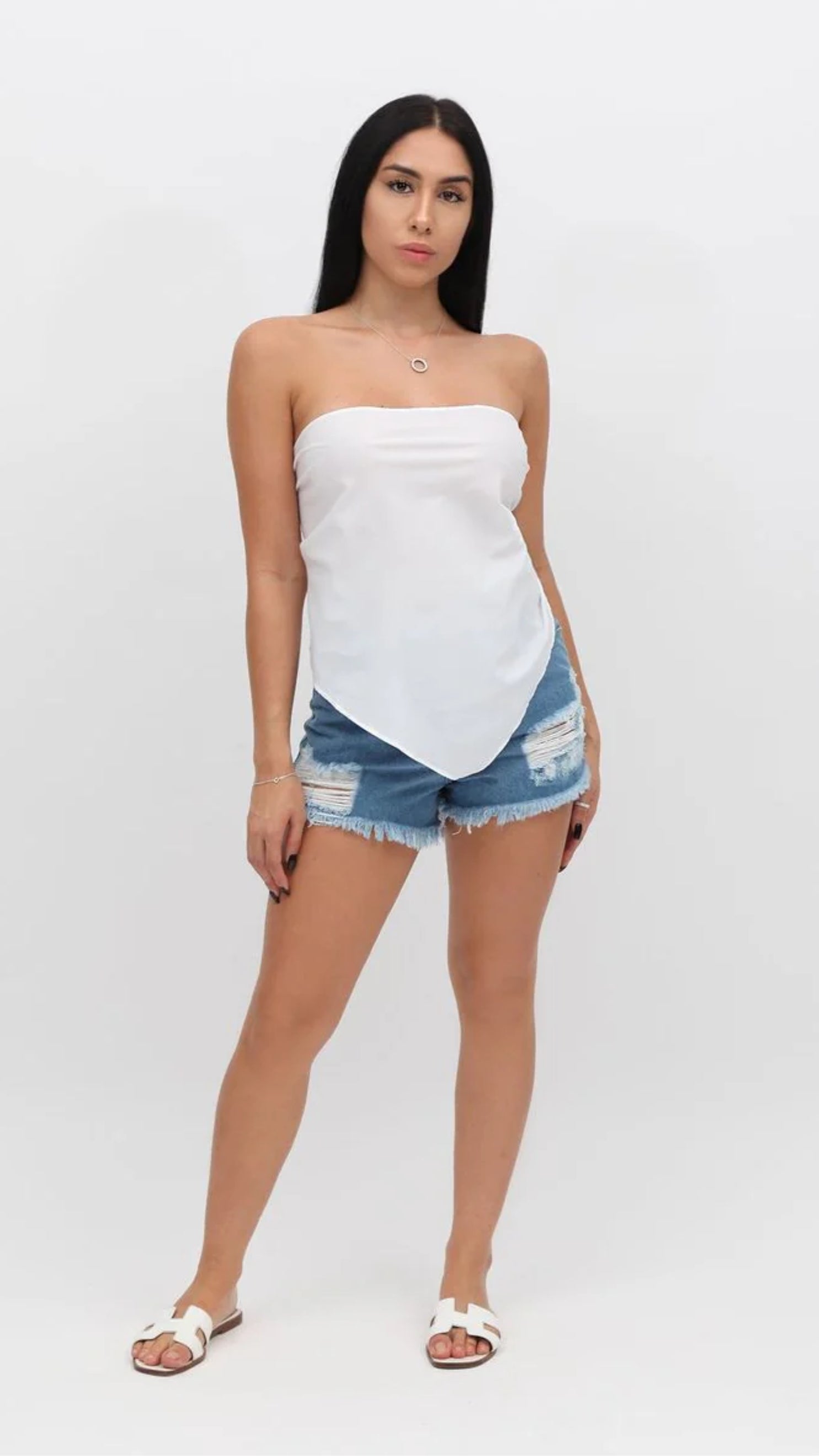 LENÇO BOHO BRANCO