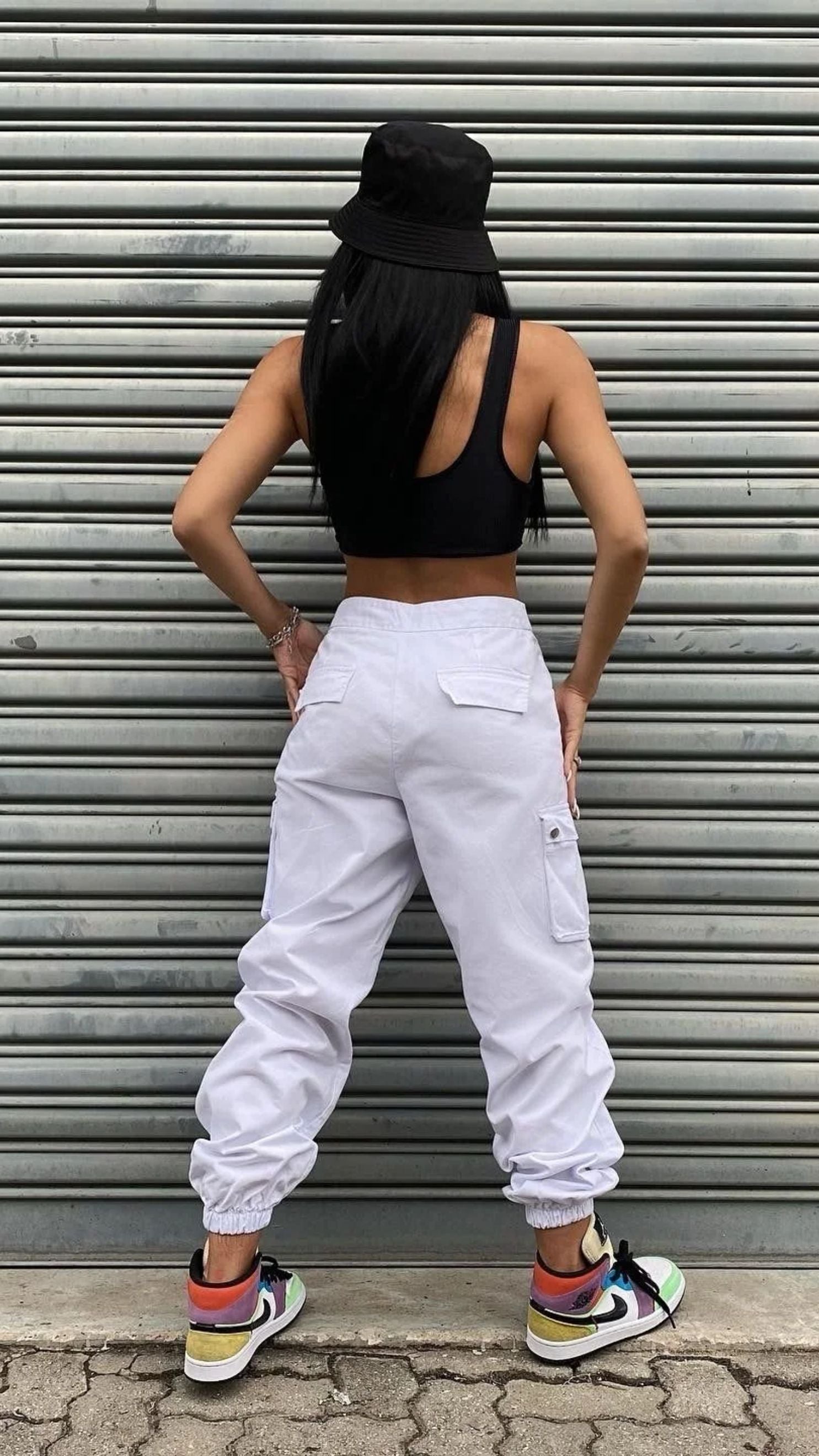 CALÇA CARGO HYPE BRANCA