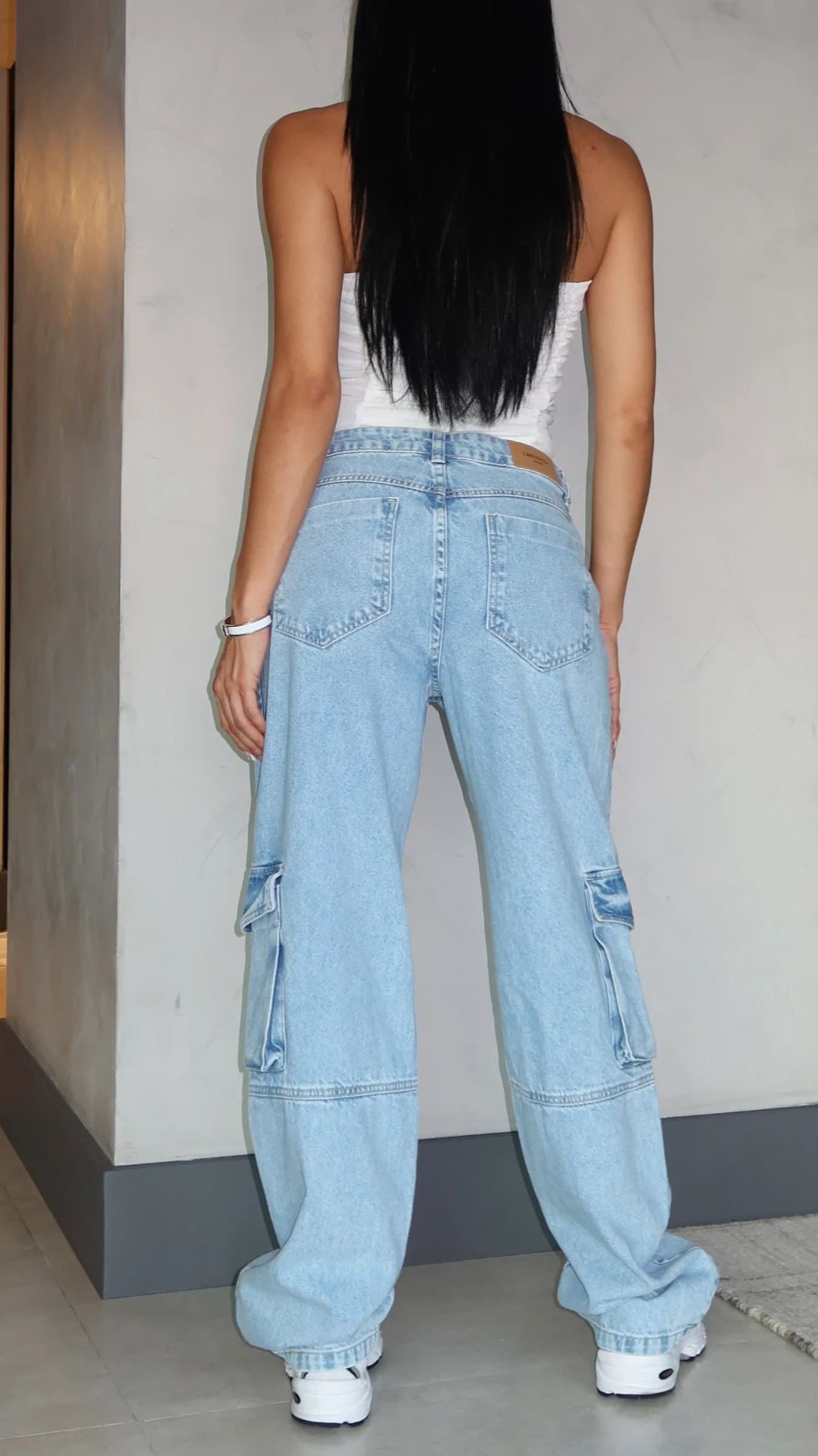 CALÇA JEANS SKATER SKY