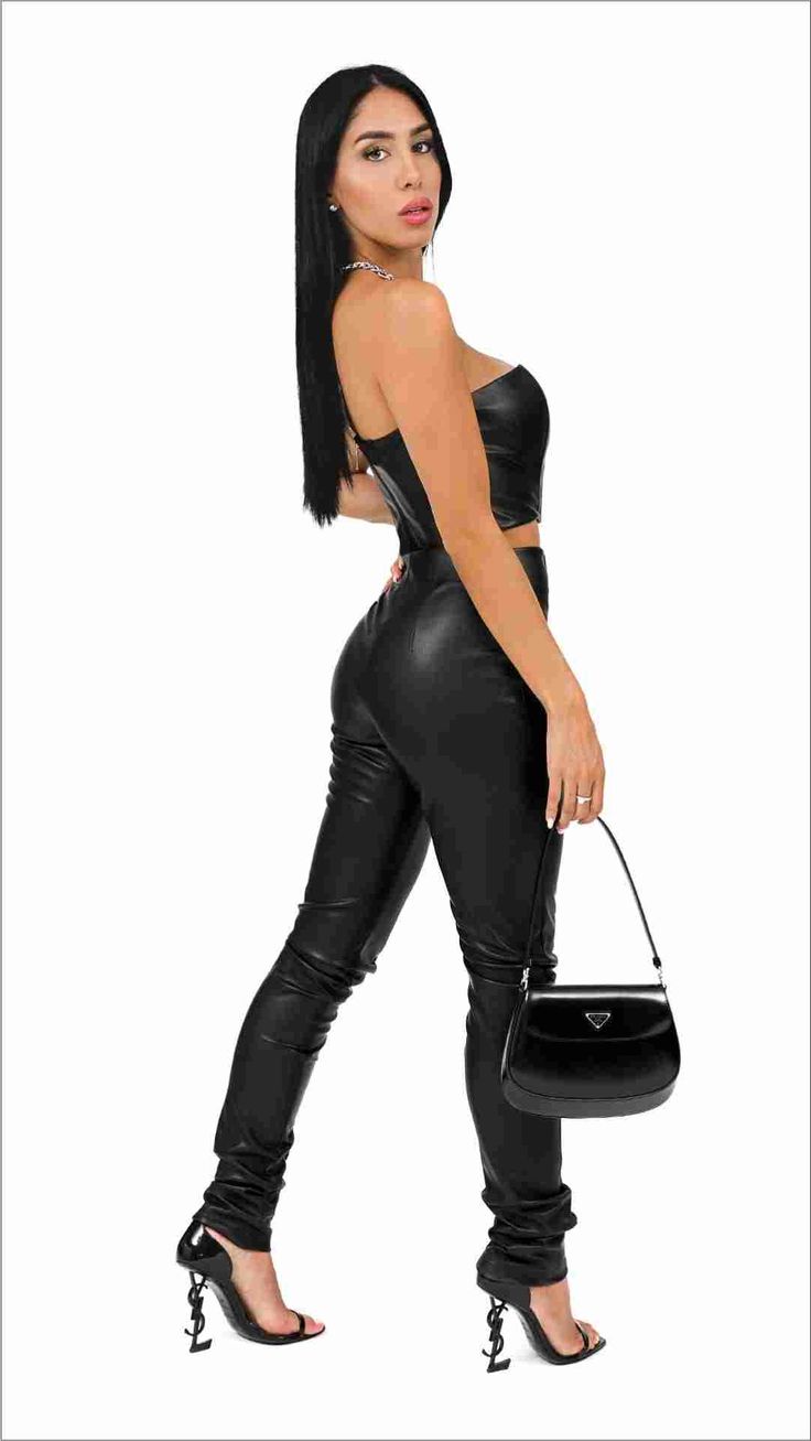 CALÇA COURO CATWALK