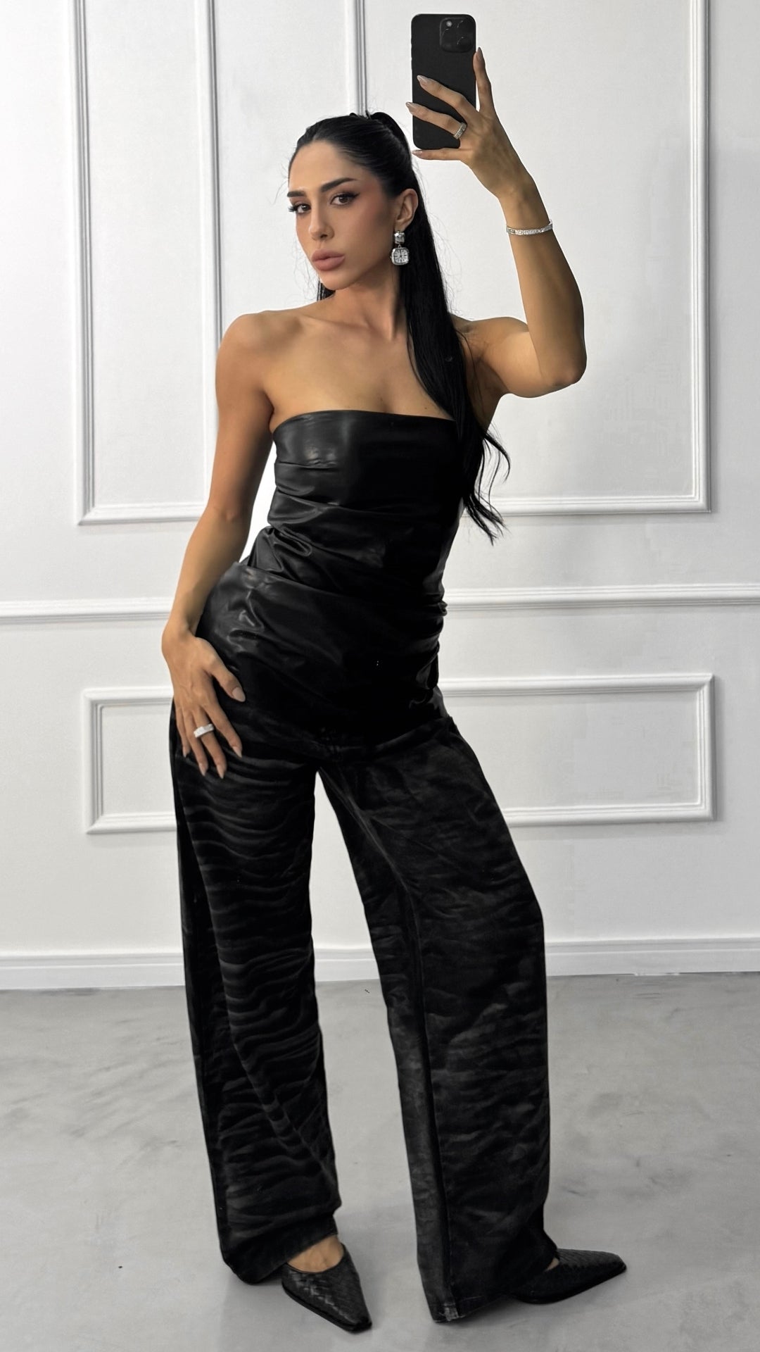 BLUSA LEATHER SKIN