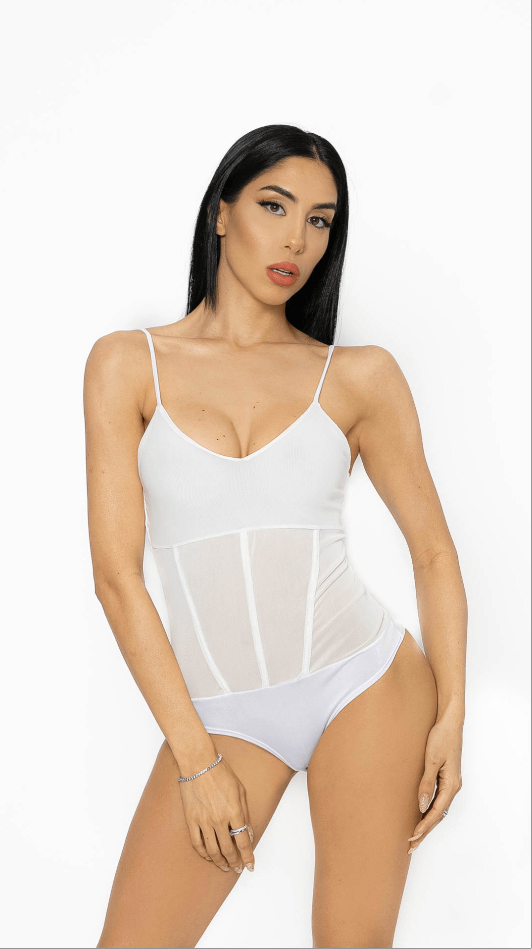 BODY LONDON TULE BRANCO