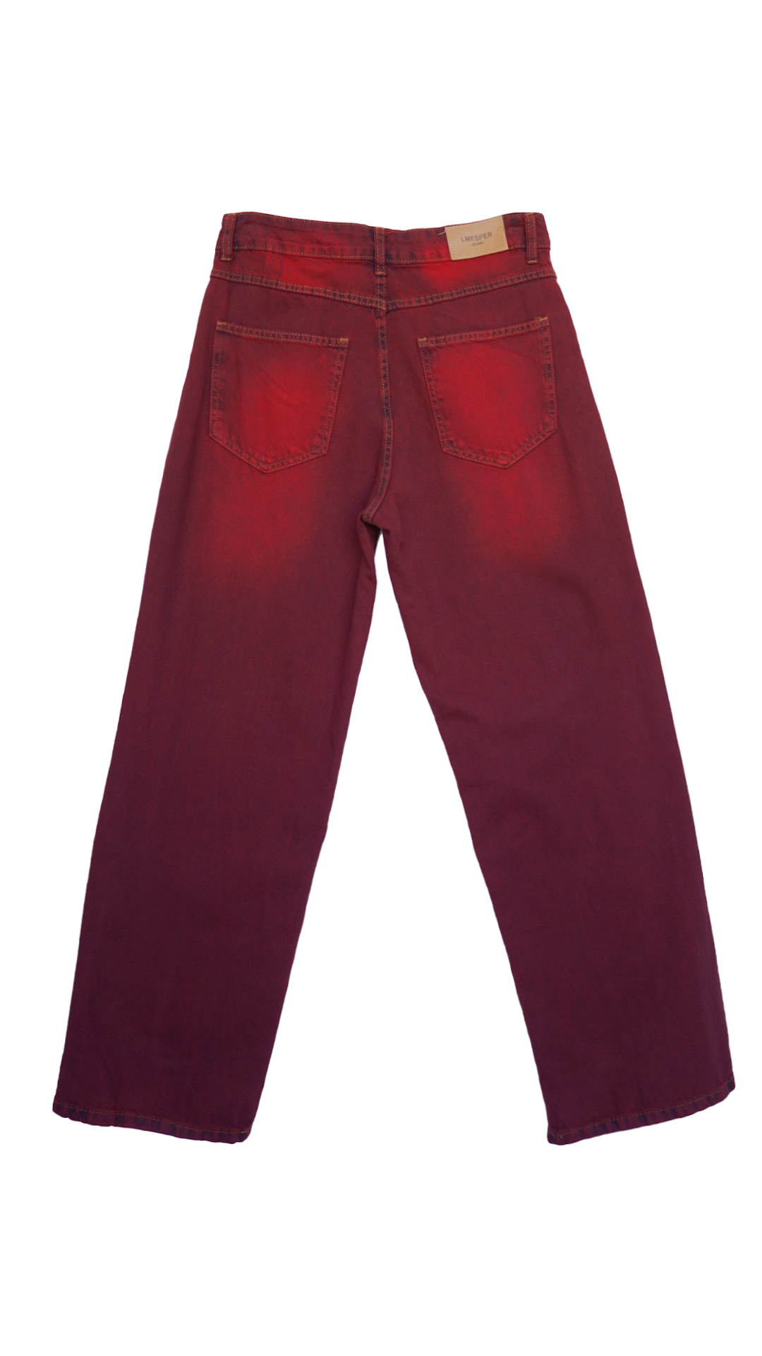 CALÇA JEANS OVERSIZED CHERRY