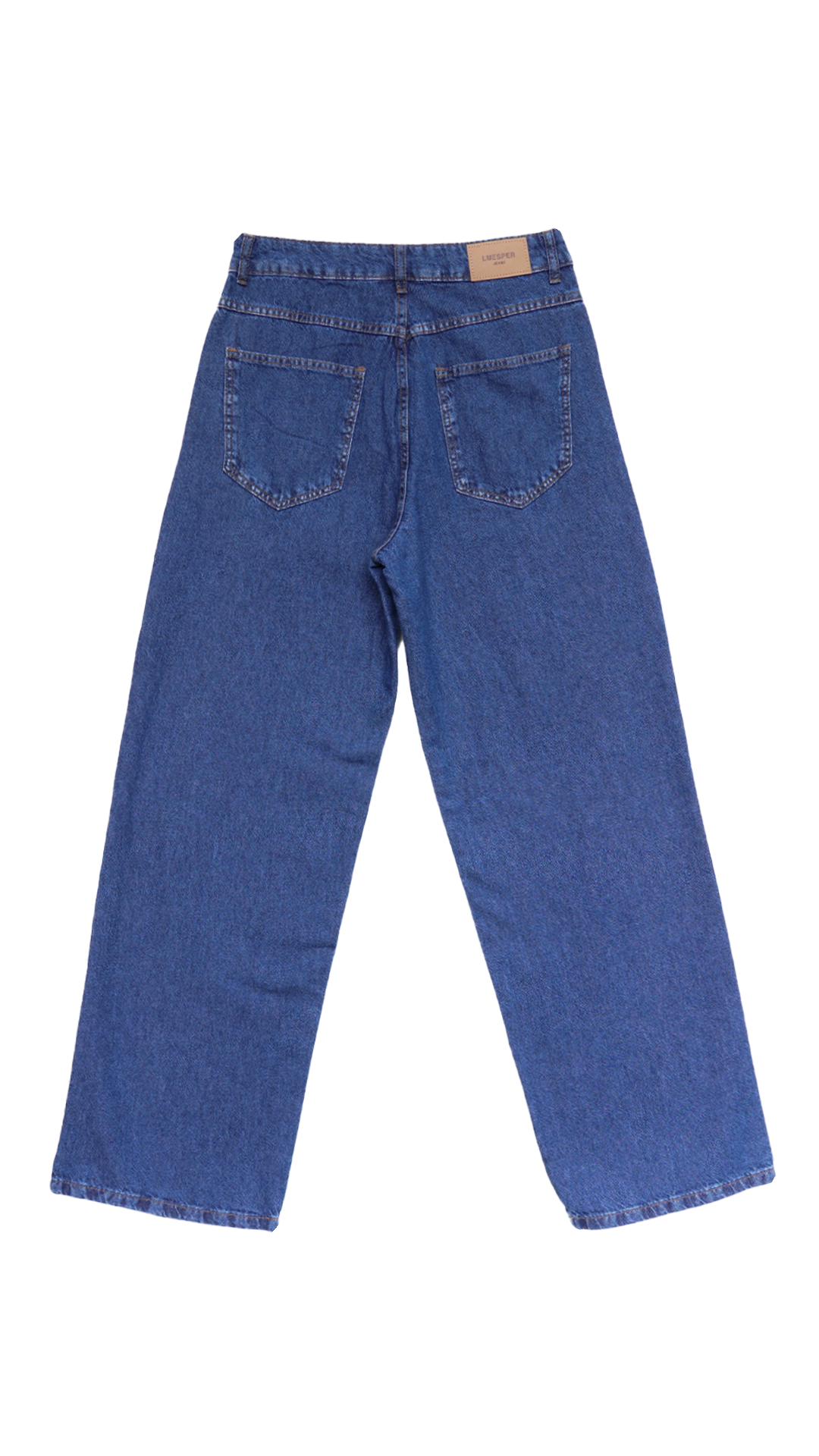 CALÇA JEANS OVERSIZED MARINE