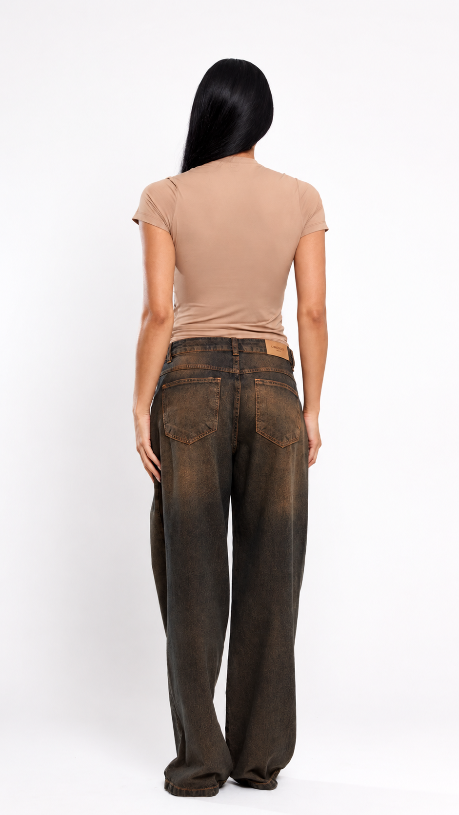 CALÇA JEANS OVERSIZED RETRÔ