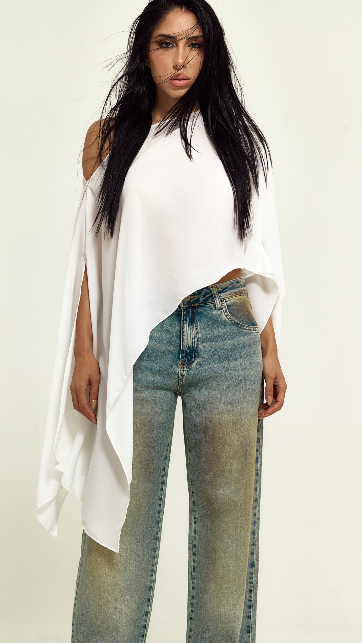 BLUSA FLUID BRANCA