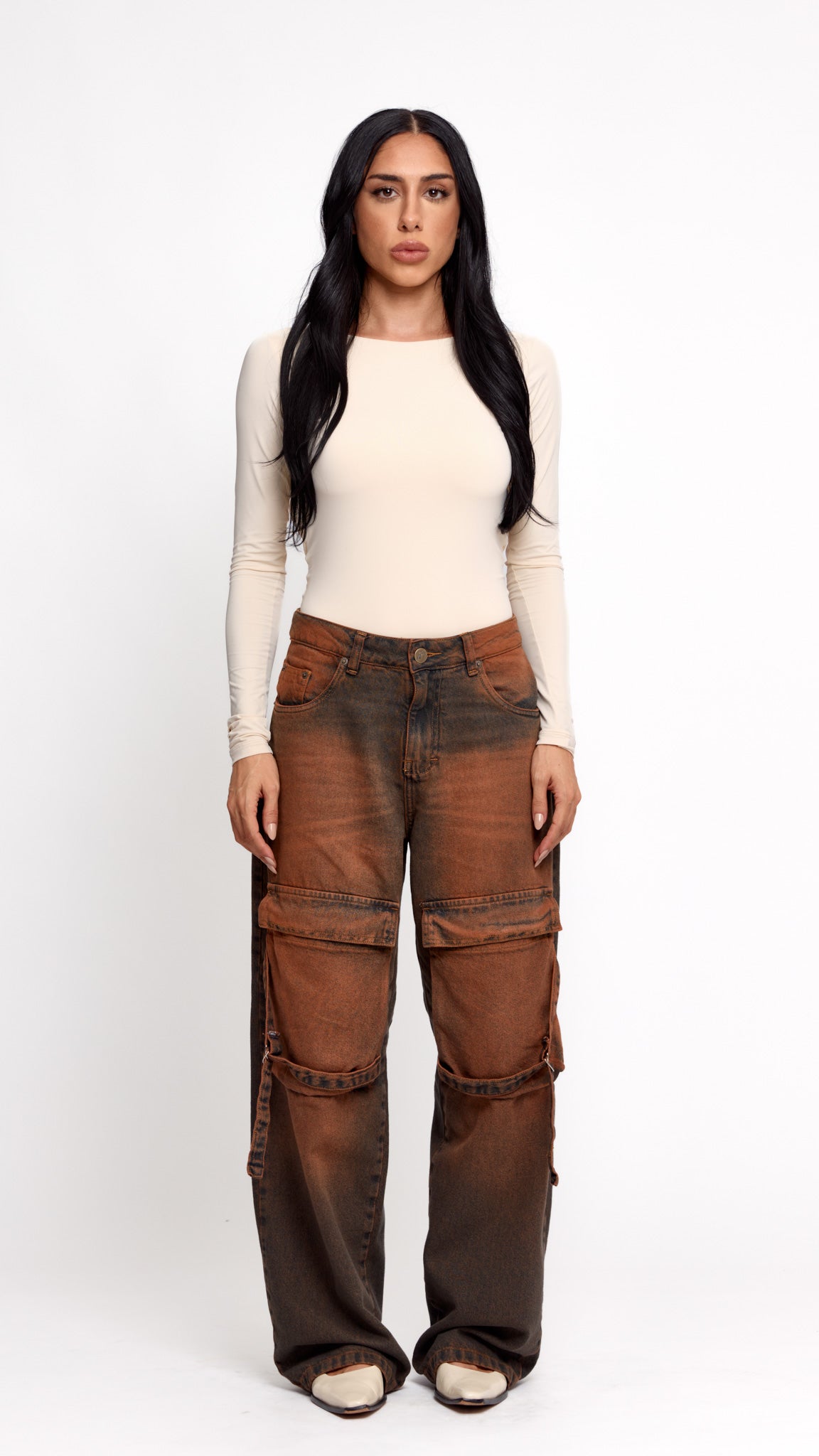 CALÇA JEANS BELT CANYON