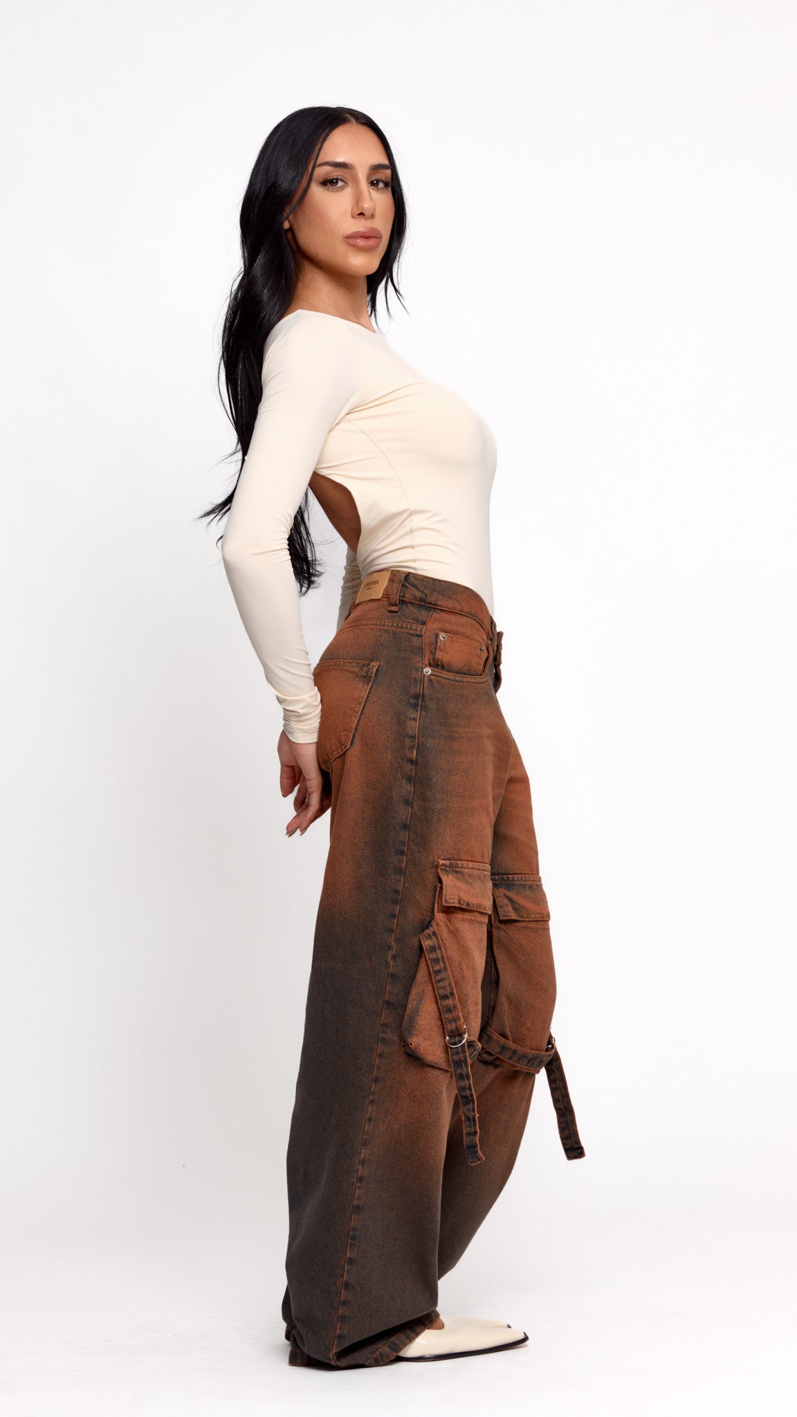 CALÇA JEANS BELT CANYON