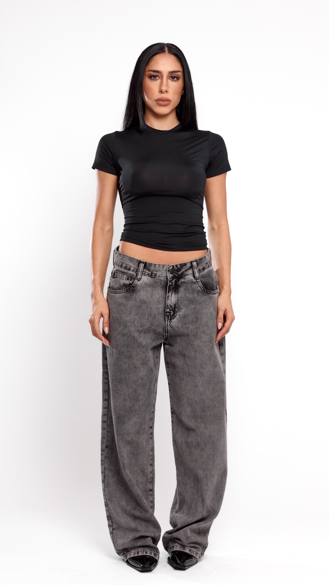 BABY TEE SKINFIT PRETA