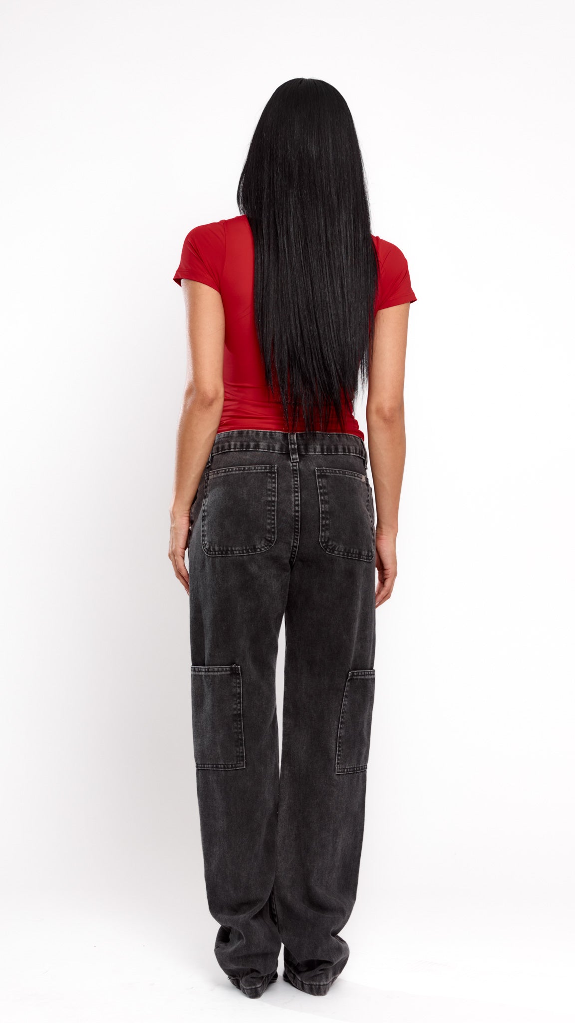 CALÇA JEANS URBAN BLACK DENIM