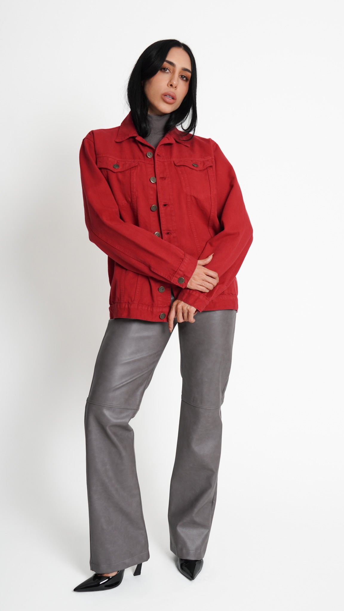 JAQUETA JEANS CHERRY