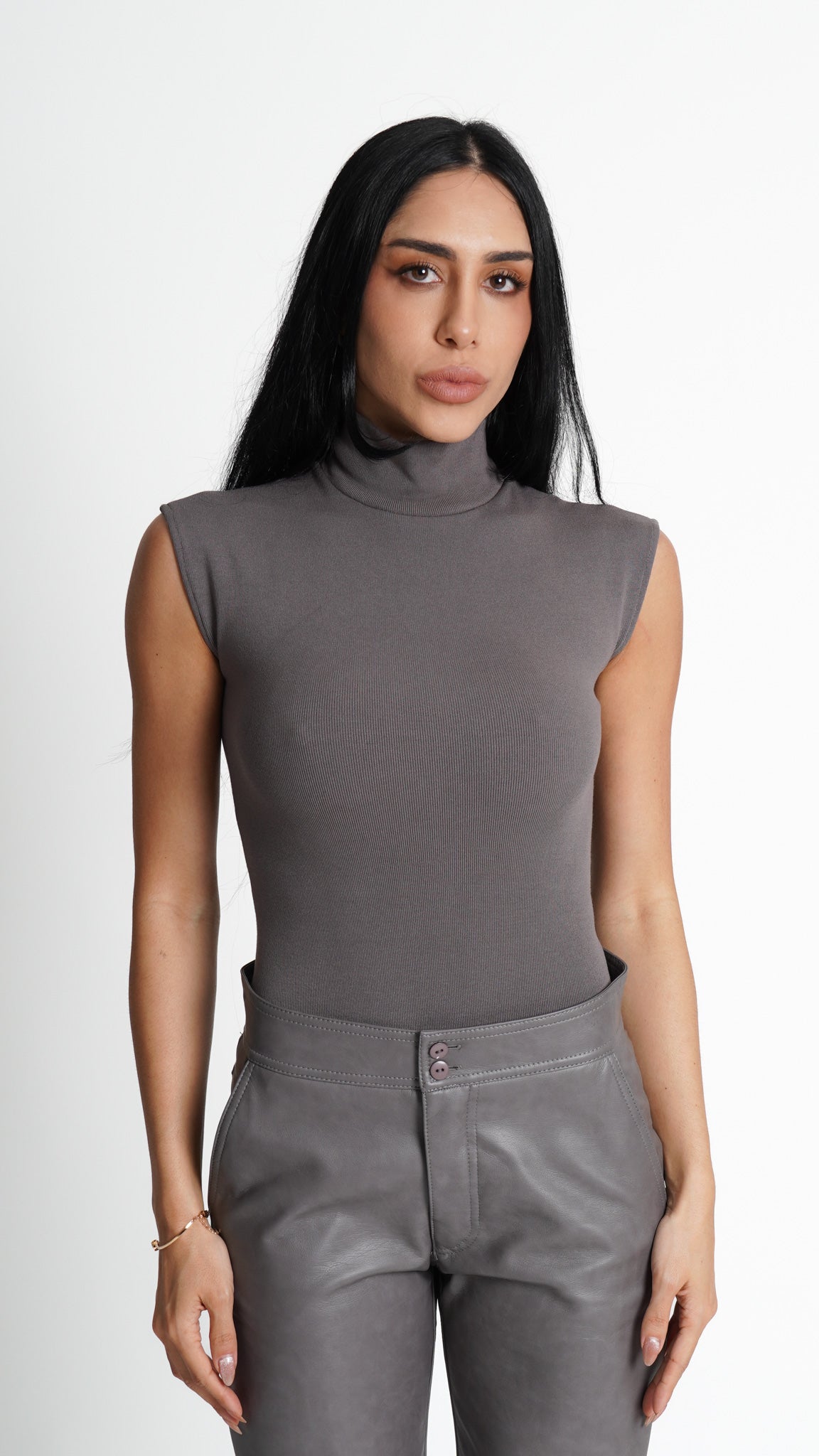 BODY GOLA RIBBED GRAFITE