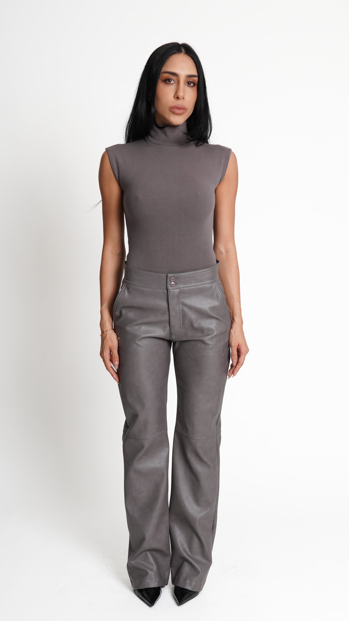 BODY GOLA RIBBED GRAFITE