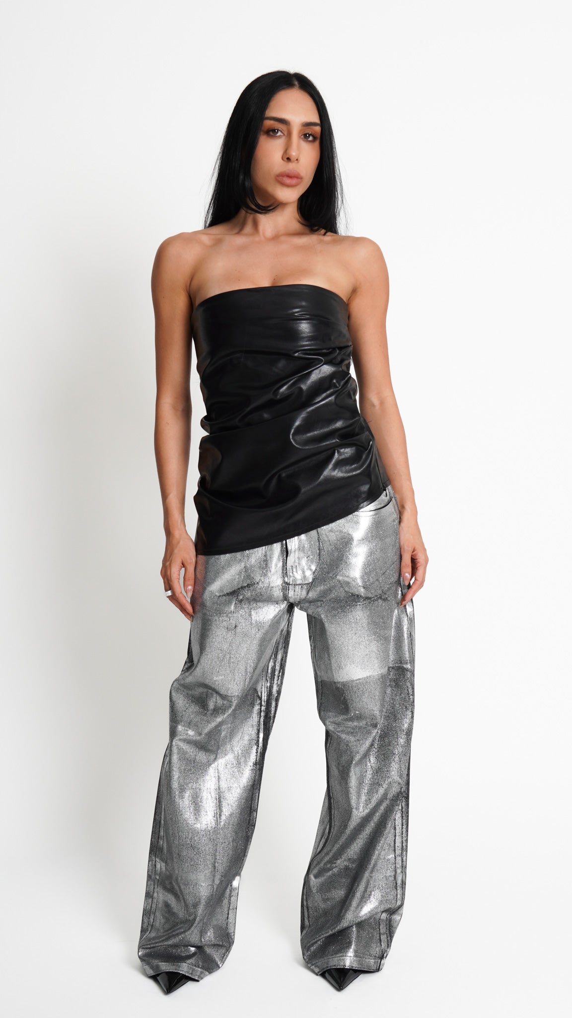 BLUSA LEATHER SKIN