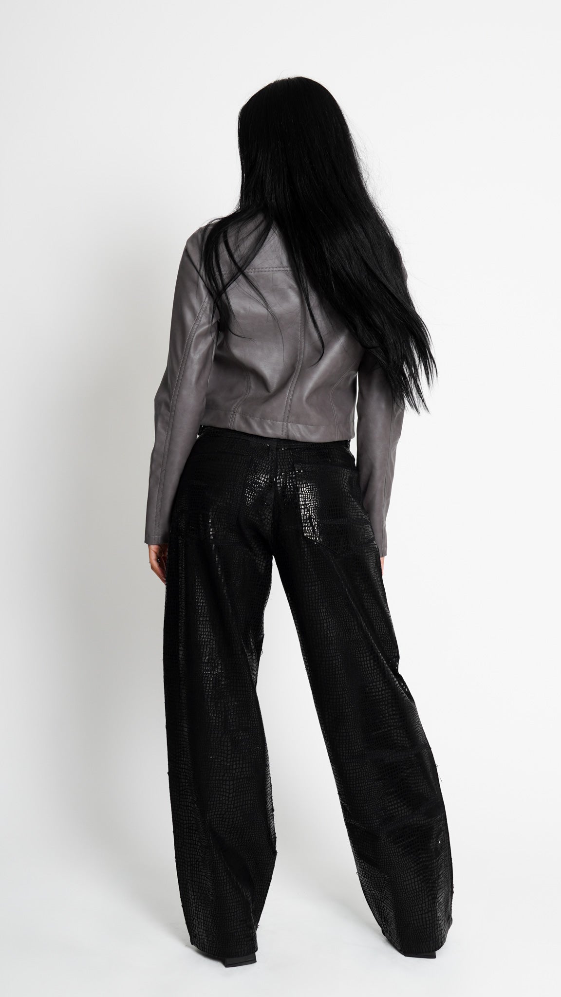 CALÇA JEANS CROCO