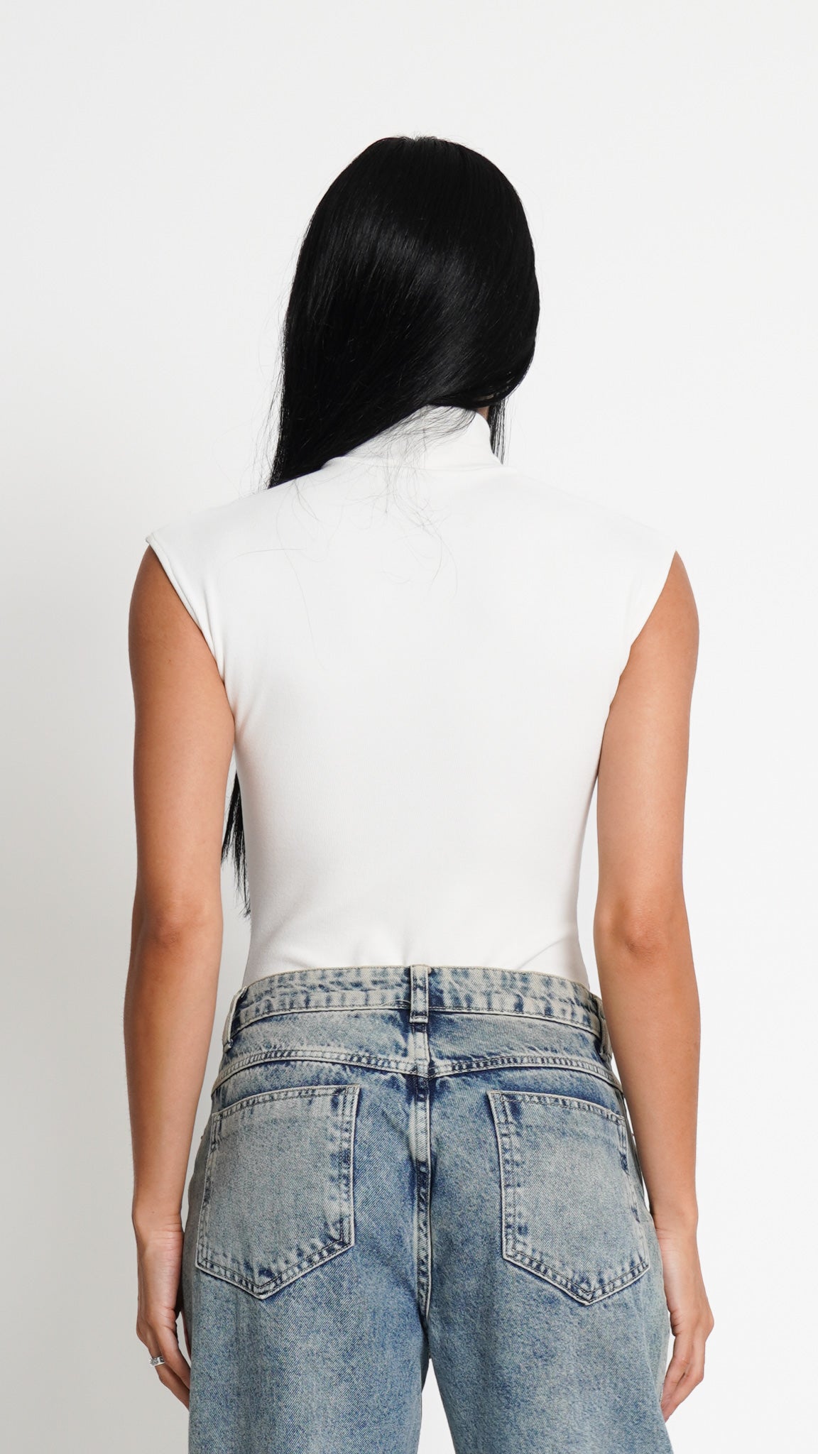 BODY GOLA RIBBED OFF WHITE