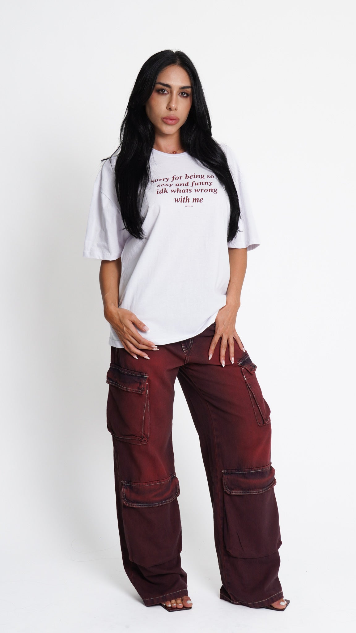 T-SHIRT OVERSIZED SORRY