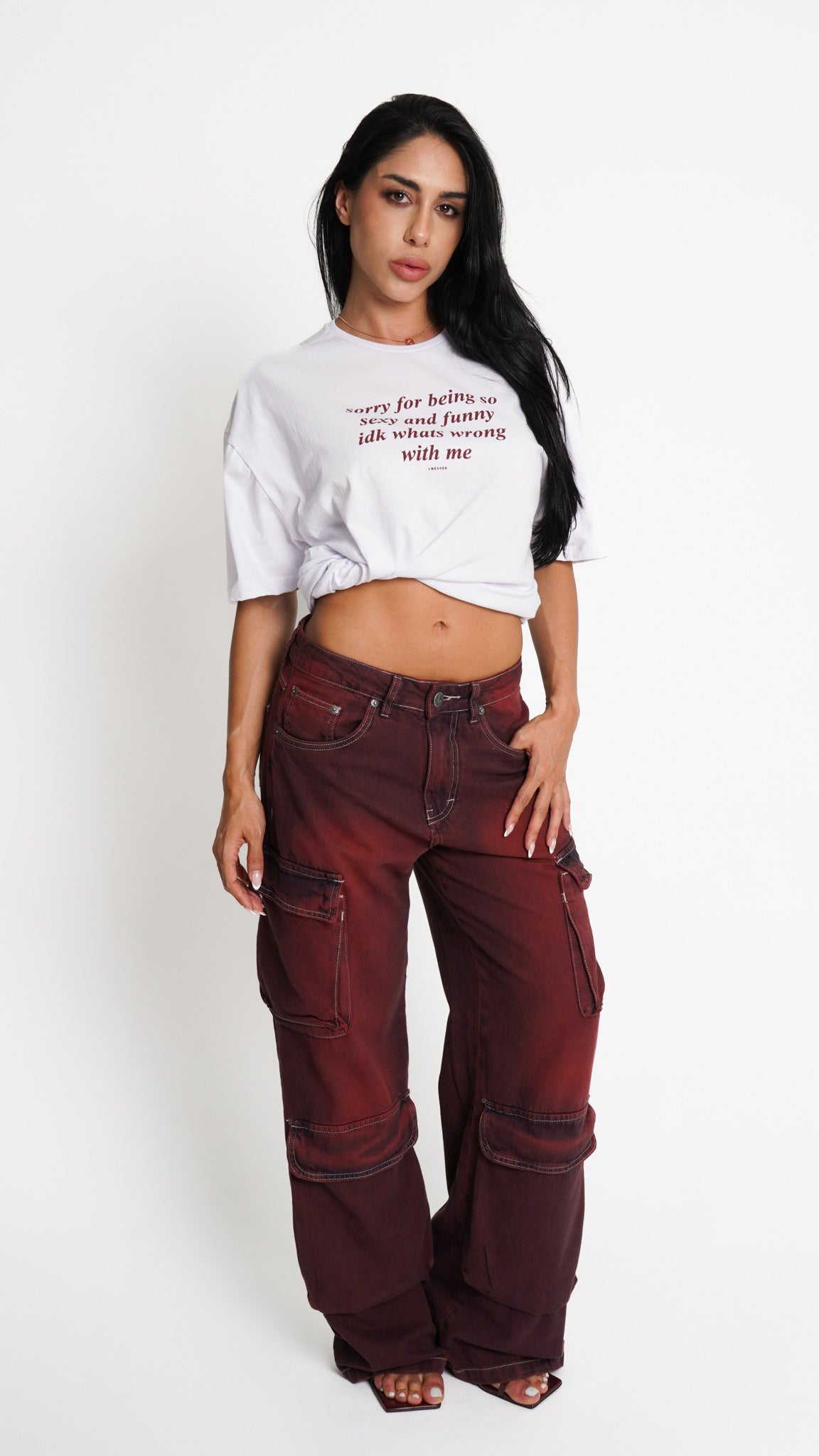 T-SHIRT OVERSIZED SORRY