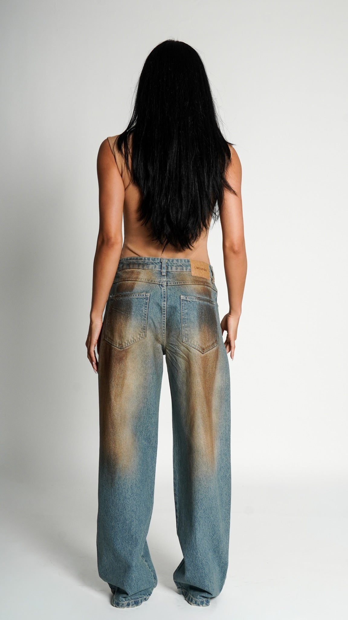 CALÇA JEANS OVERSIZED DIRTY