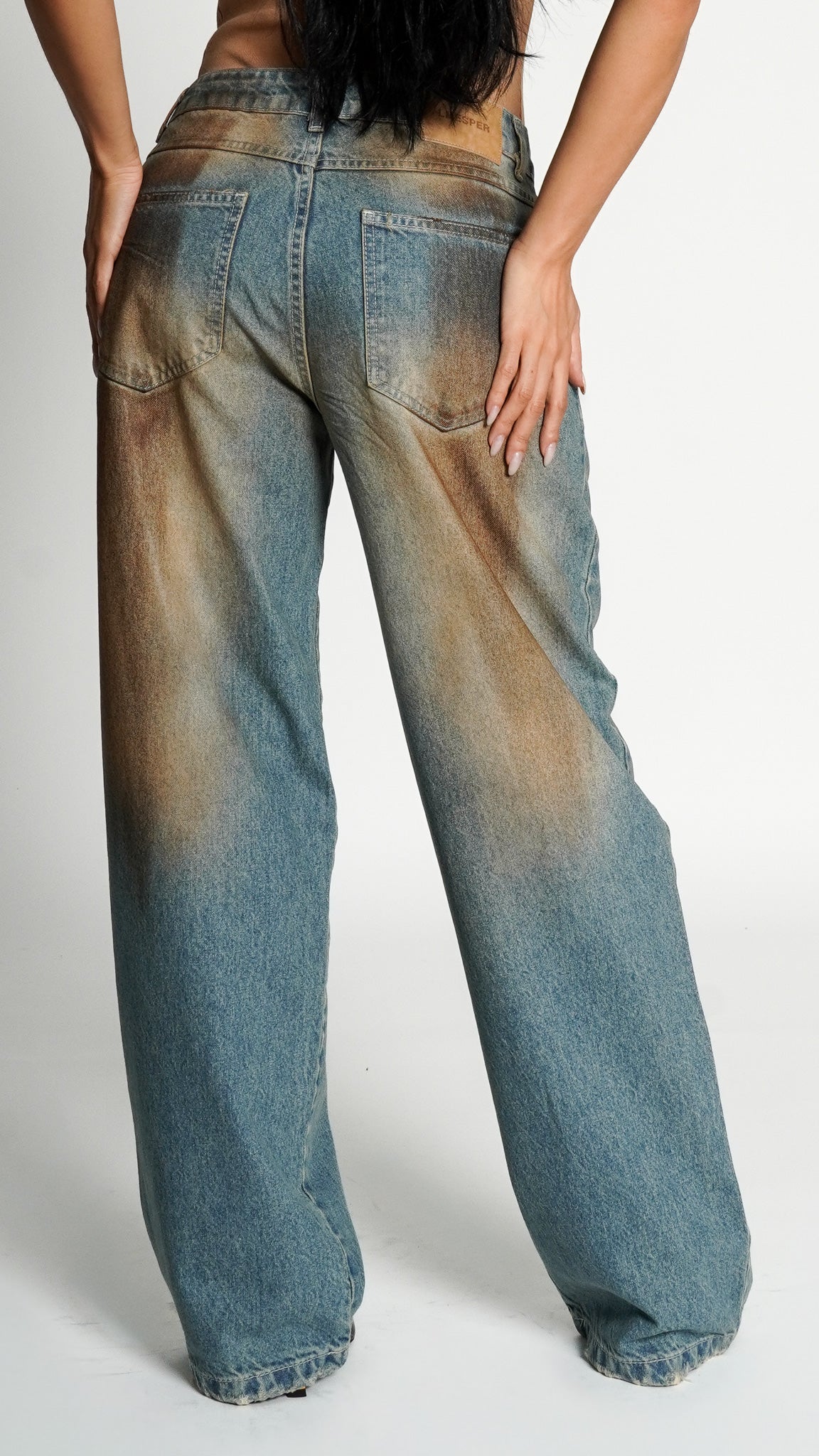 CALÇA JEANS OVERSIZED DIRTY