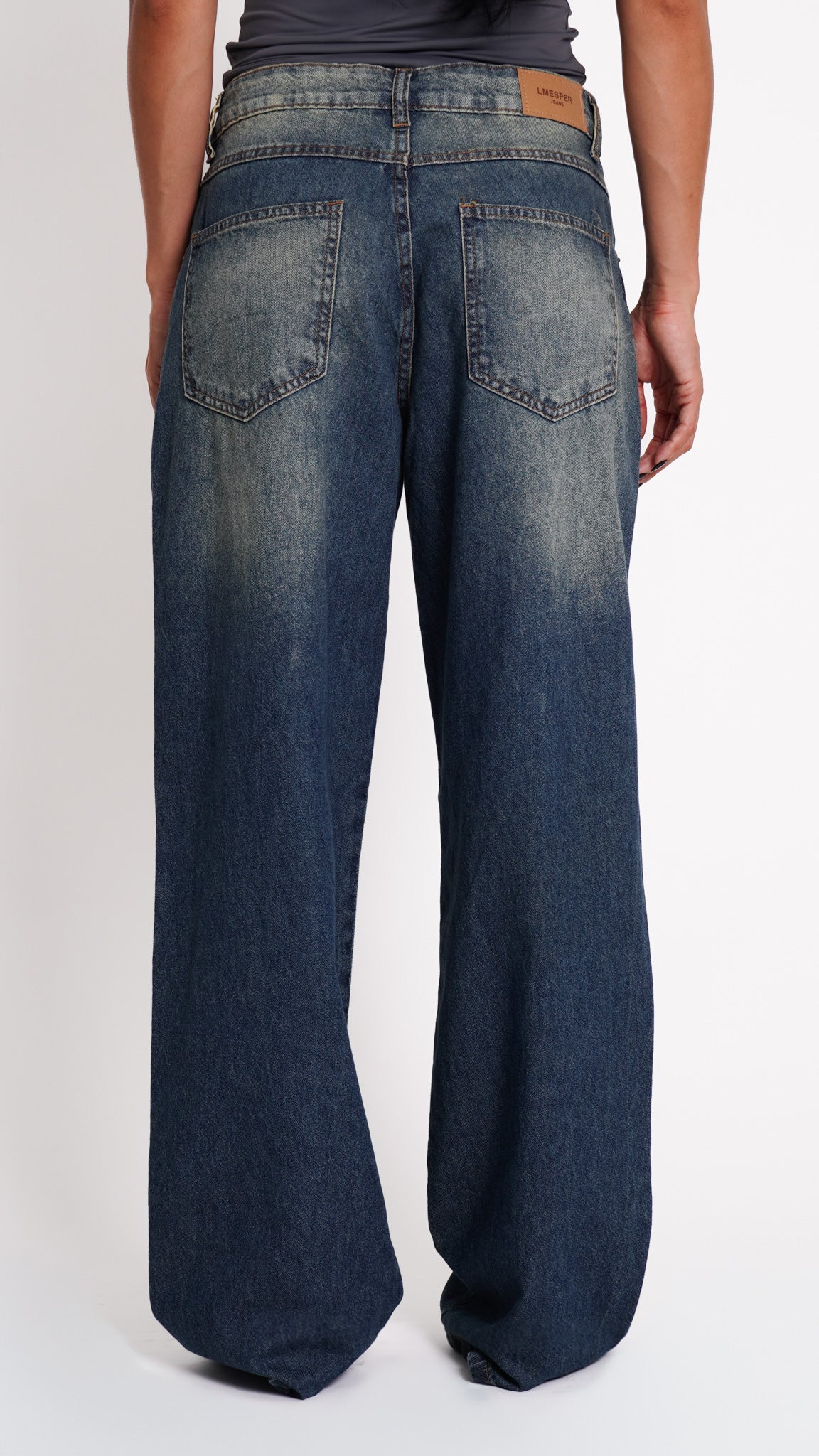 CALÇA JEANS OVERSIZED VINTAGE