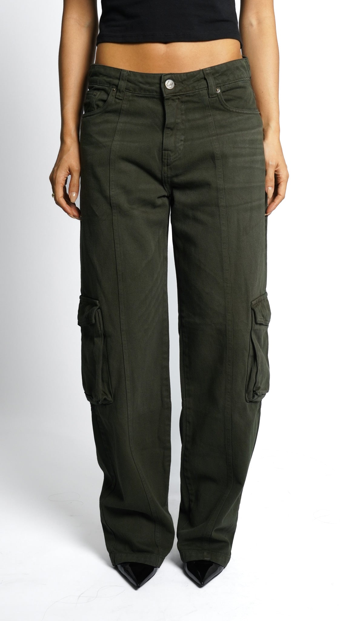 CALÇA JEANS SKATER VERDE COPA