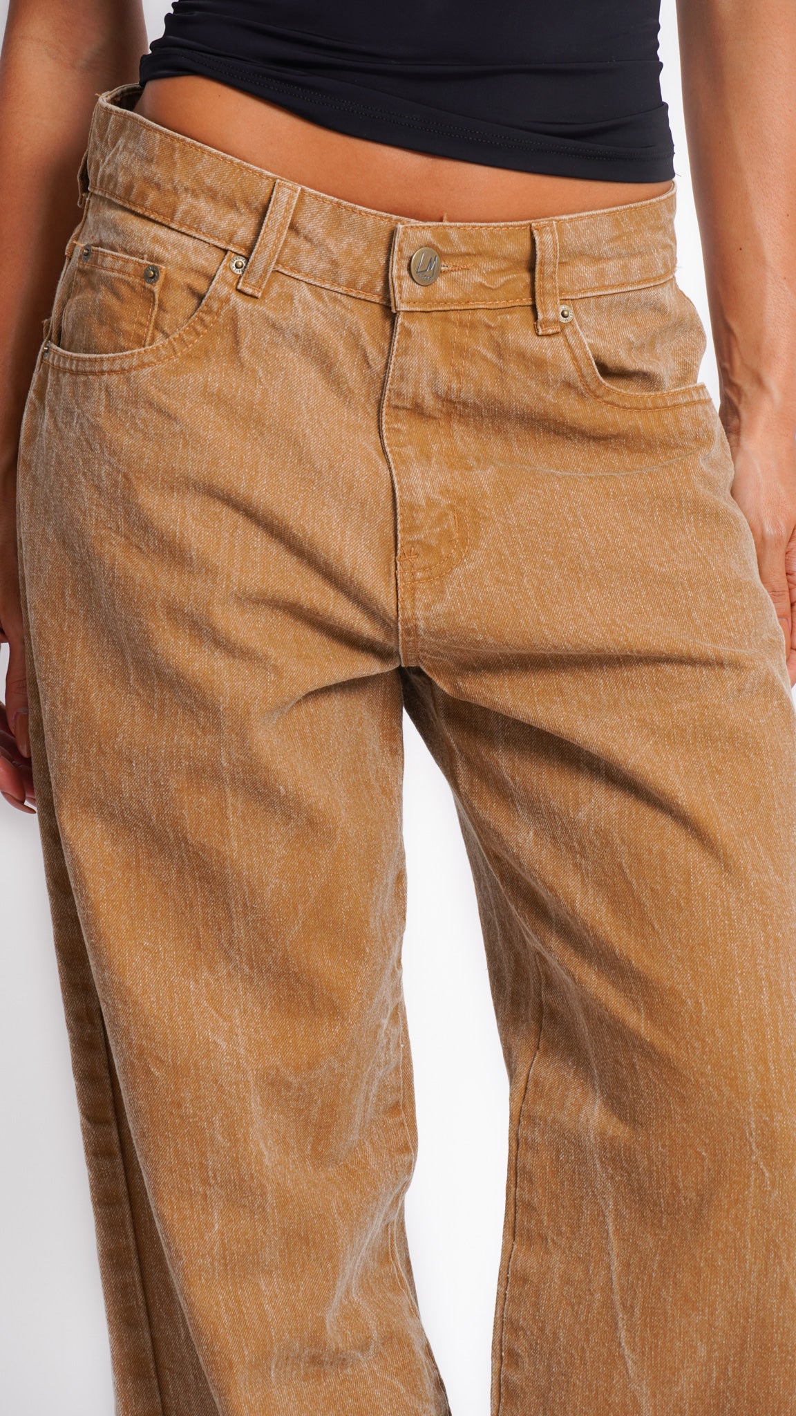 CALÇA JEANS OVERSIZED WOOD