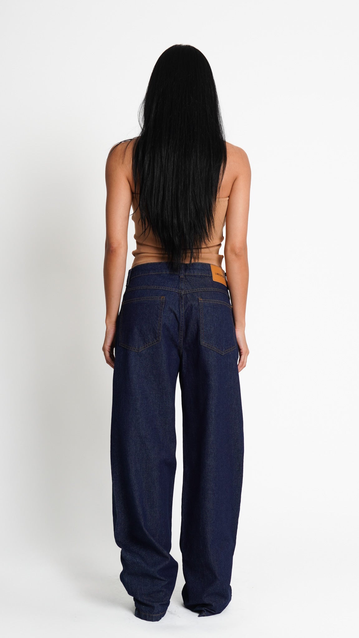 CALÇA JEANS OVERSIZED CLASSIC DARK
