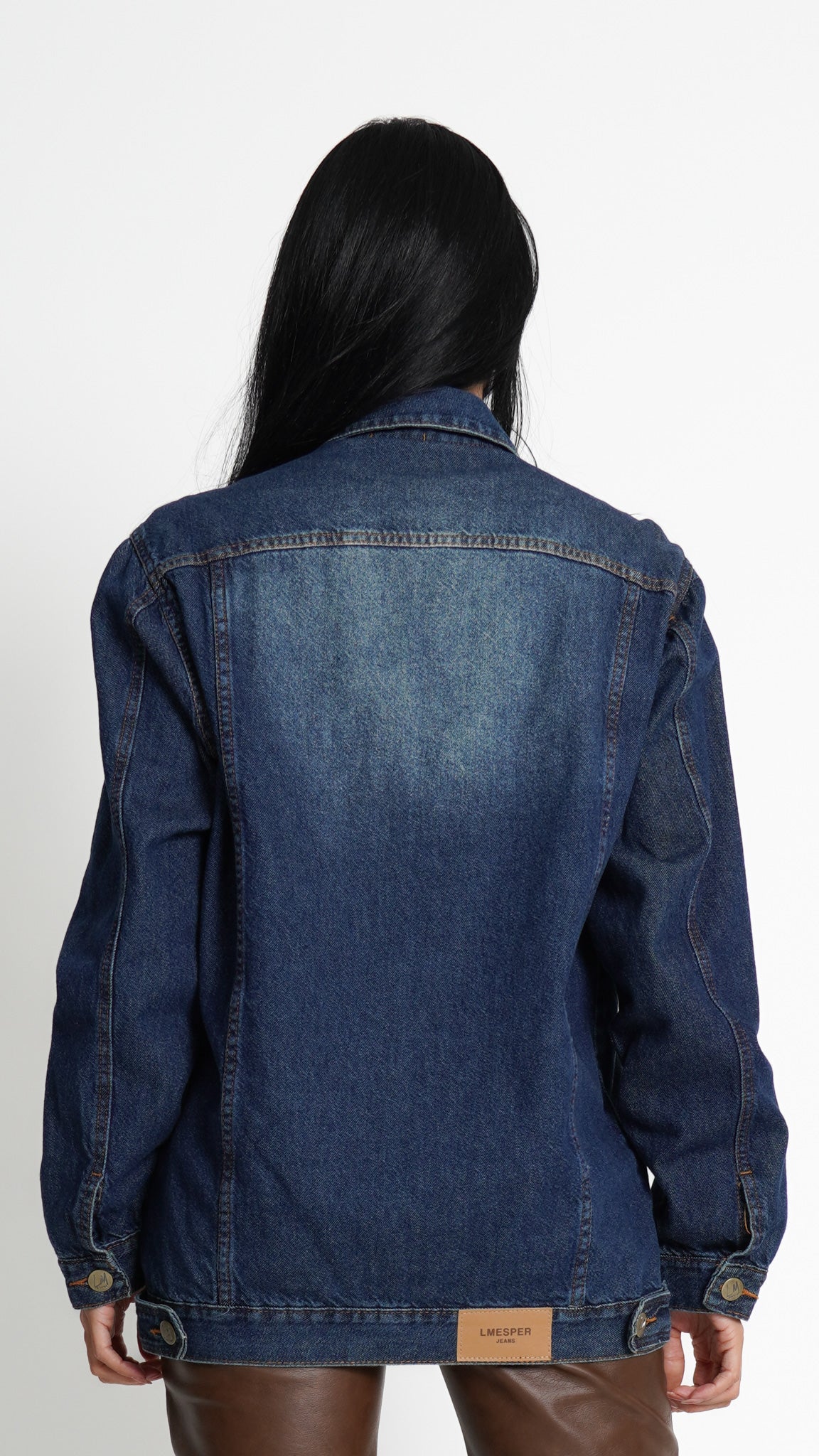 JAQUETA JEANS ESCURA