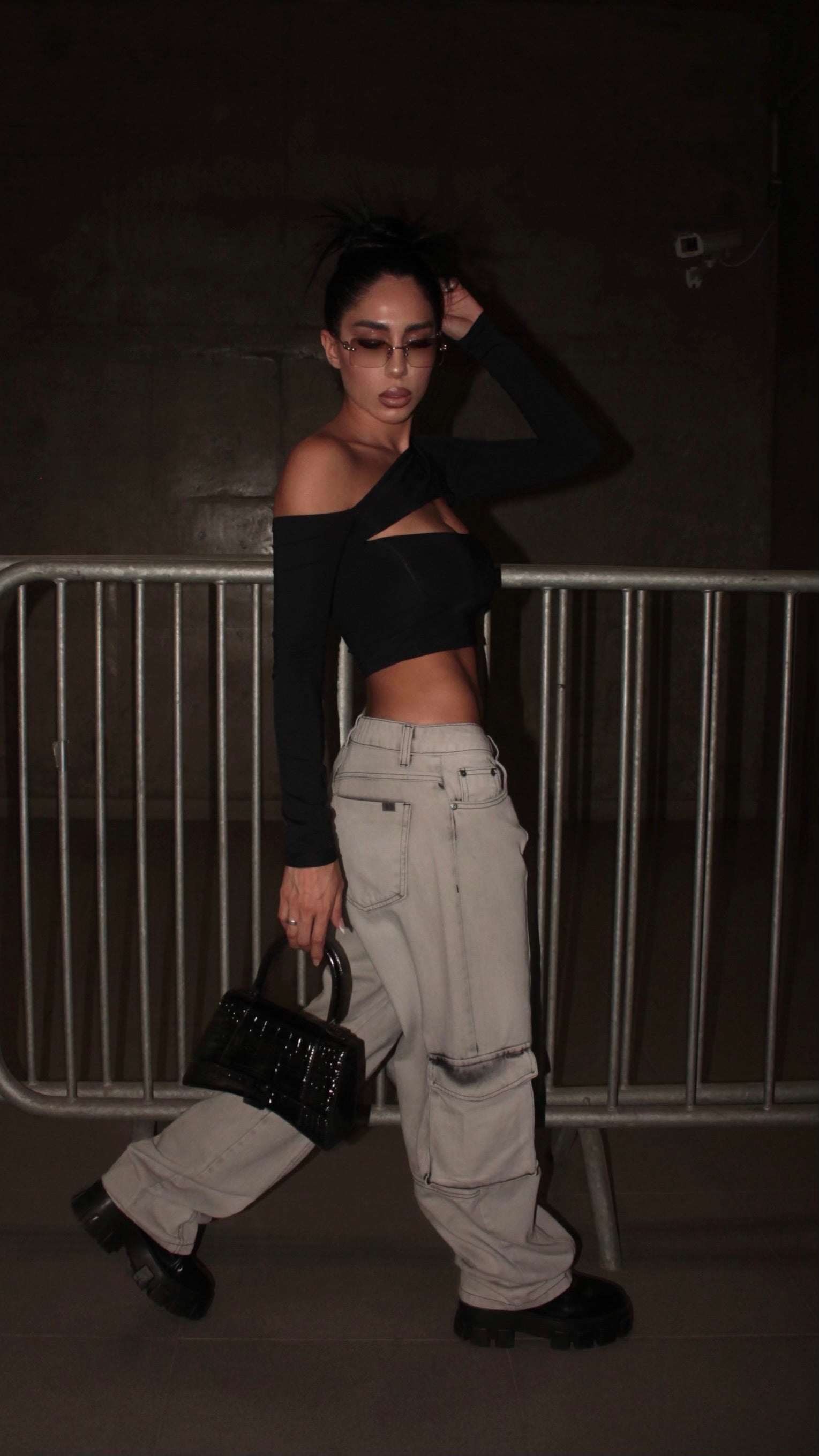 CALÇA JEANS SKATER SILVER