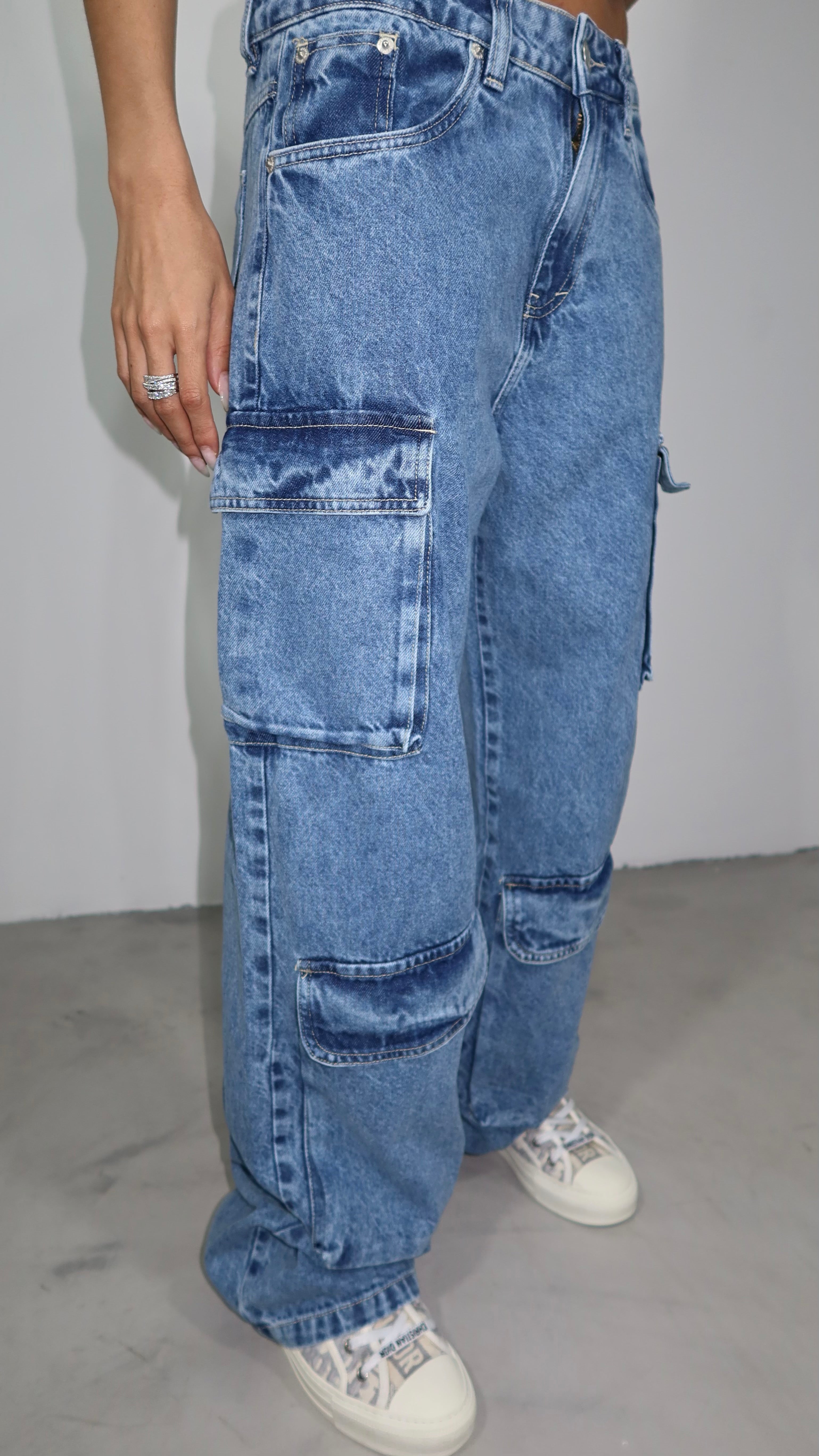 CALÇA JEANS POCKET