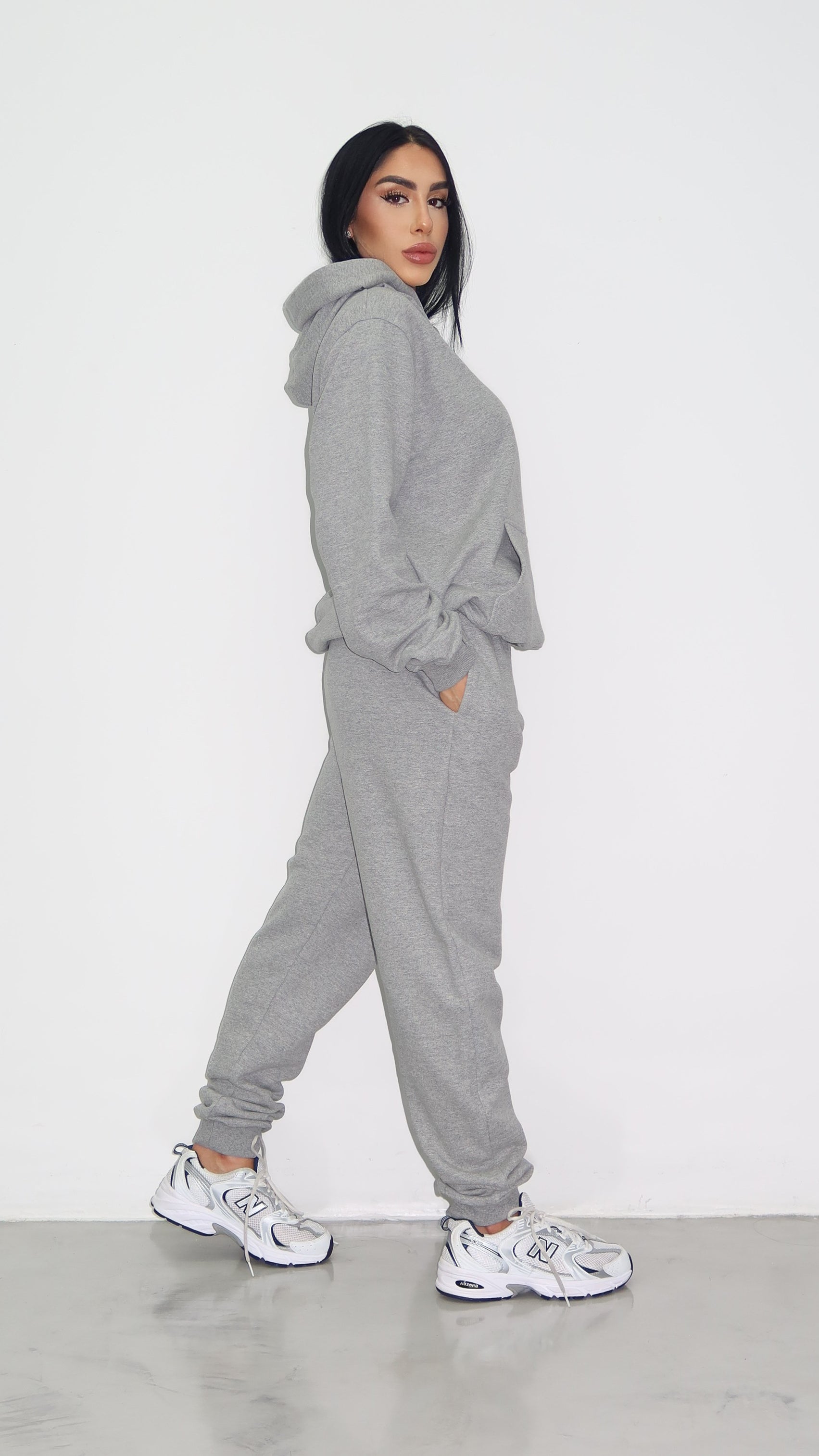 CALÇA MOLETOM URBAN CINZA