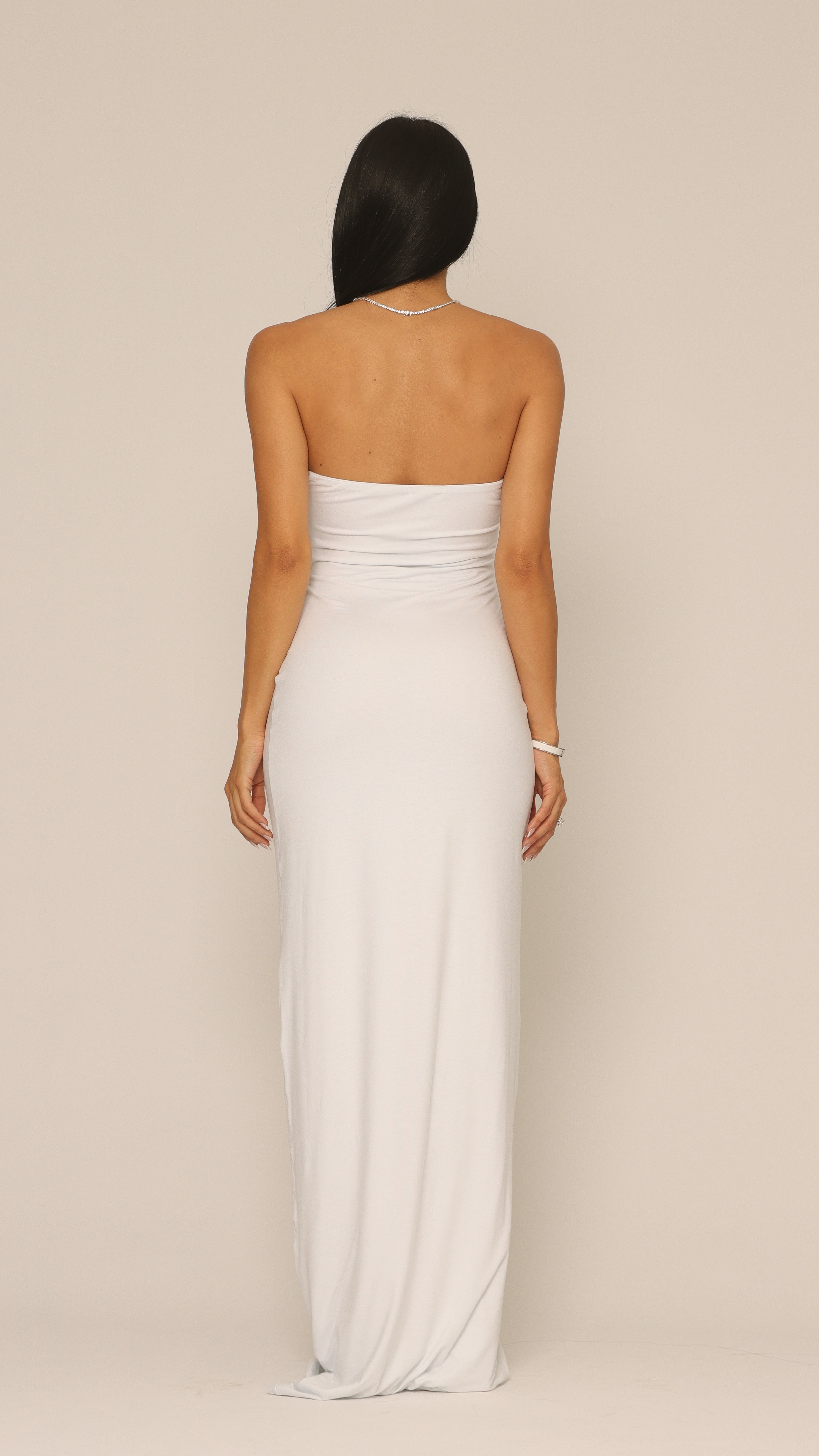 VESTIDO LONGO CANNES BRANCO