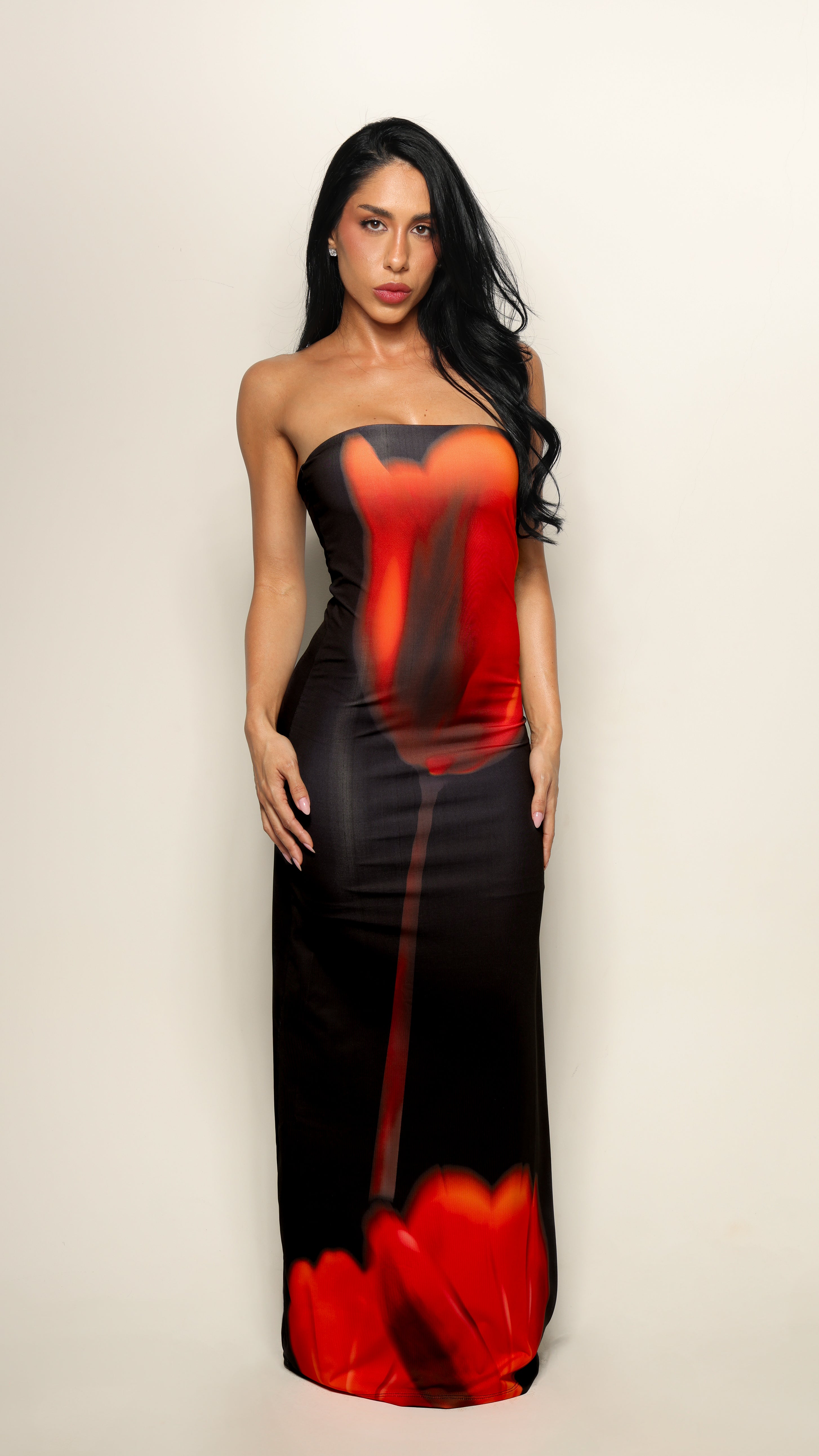 VESTIDO LONGO TULIP