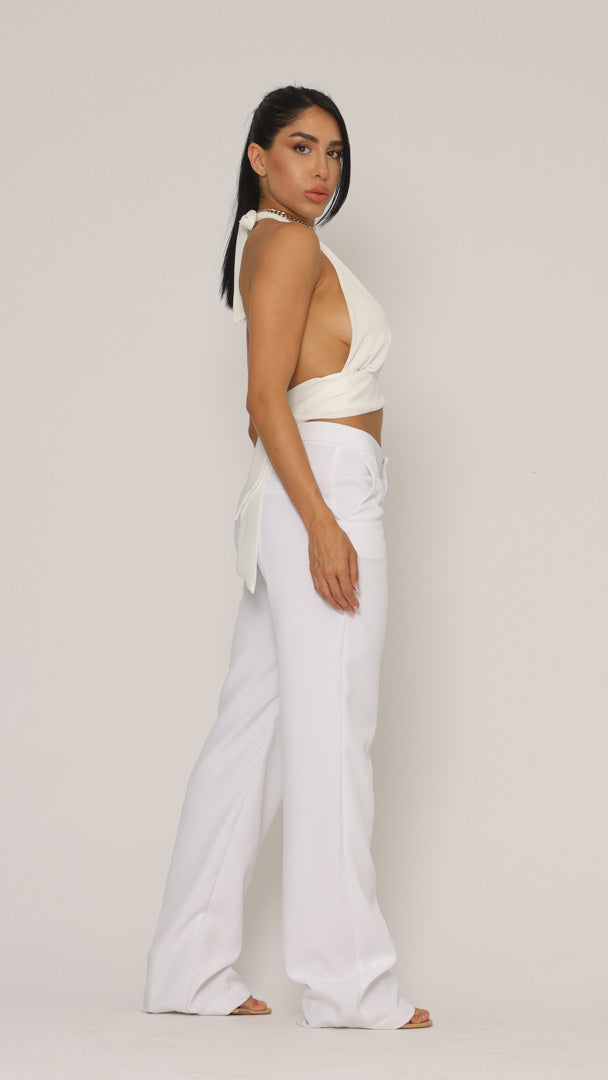 CROPPED GÉNOVA OFF WHITE