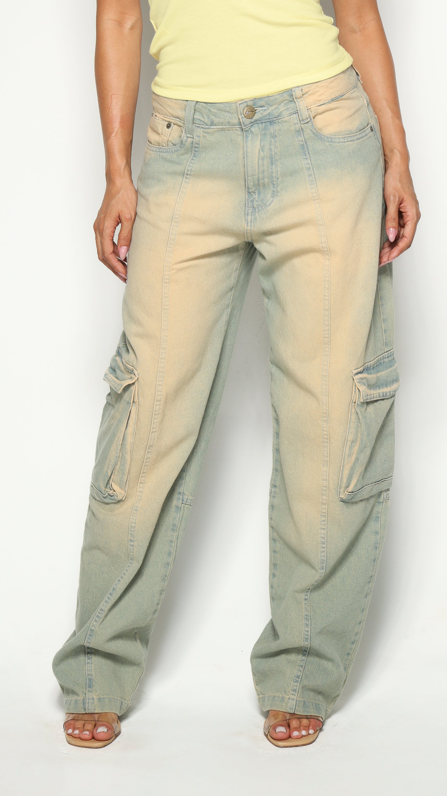 CALÇA JEANS SKATER Y2K