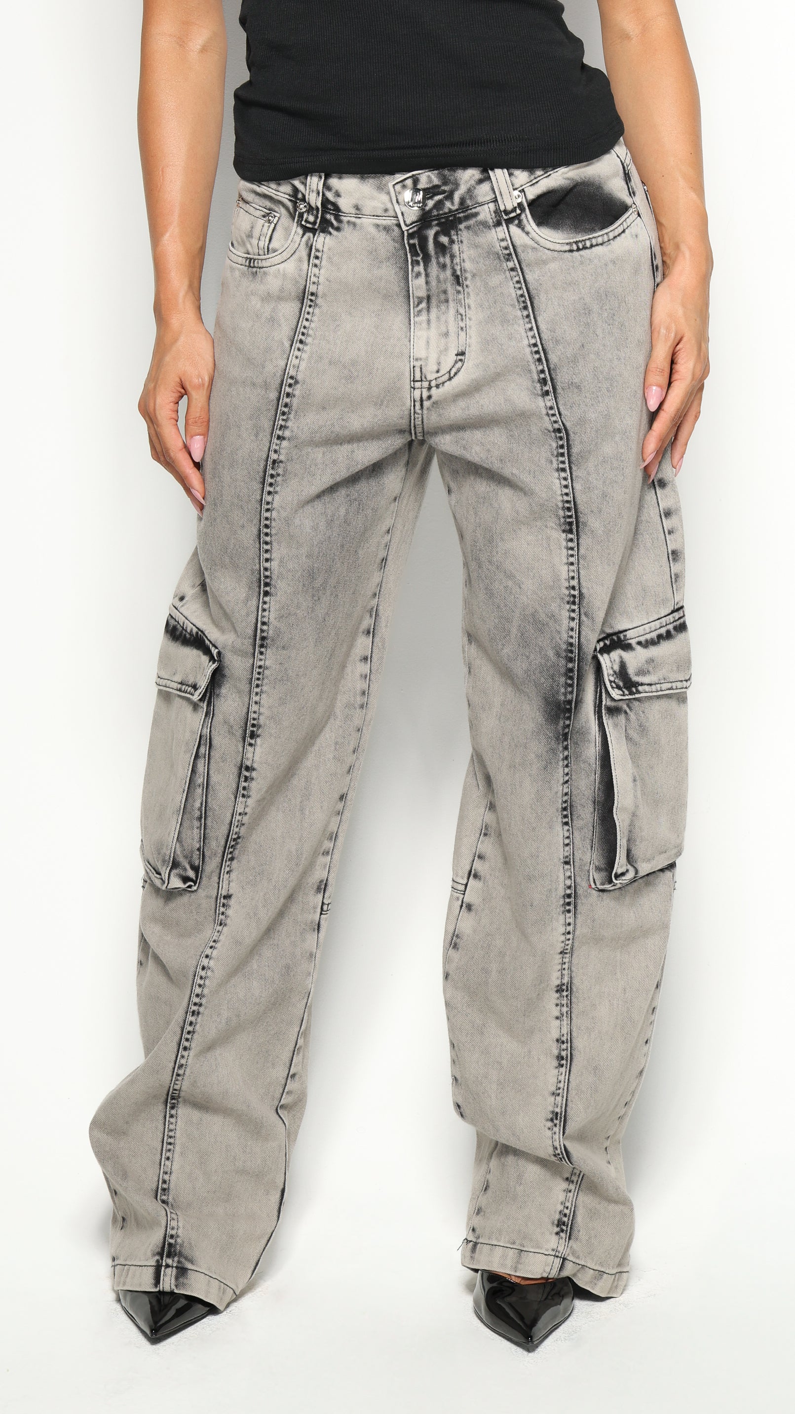 CALÇA JEANS SKATER STONE