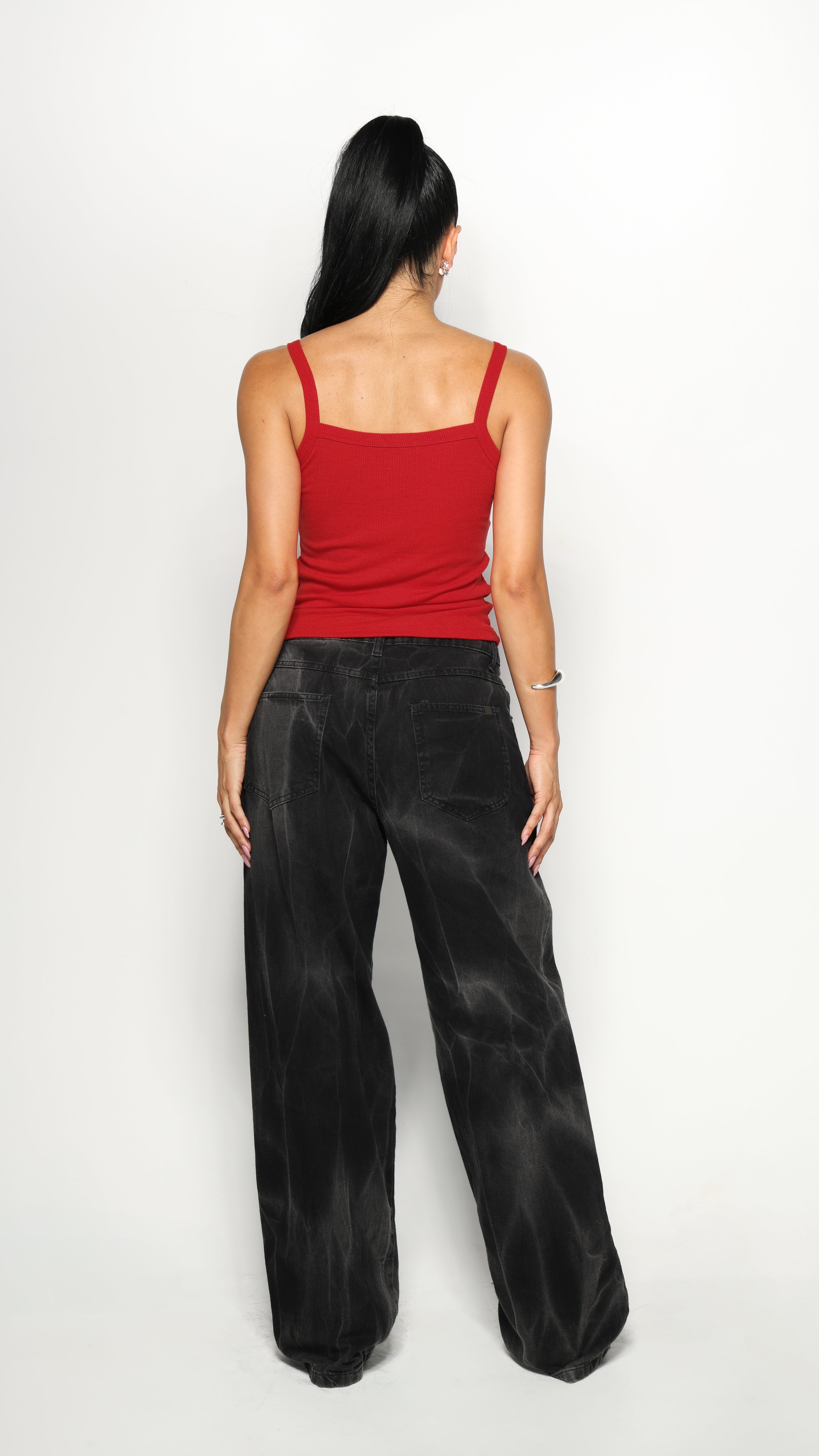 CALÇA JEANS OVERSIZED STORM