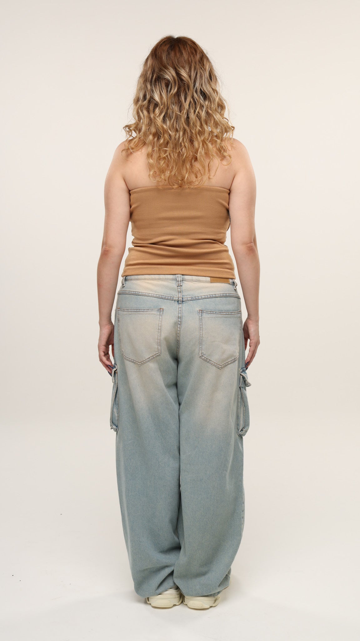 CALÇA JEANS POCKET Y2K