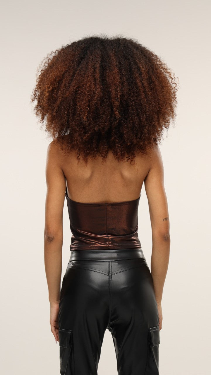 CROPPED LOVER BRONZE