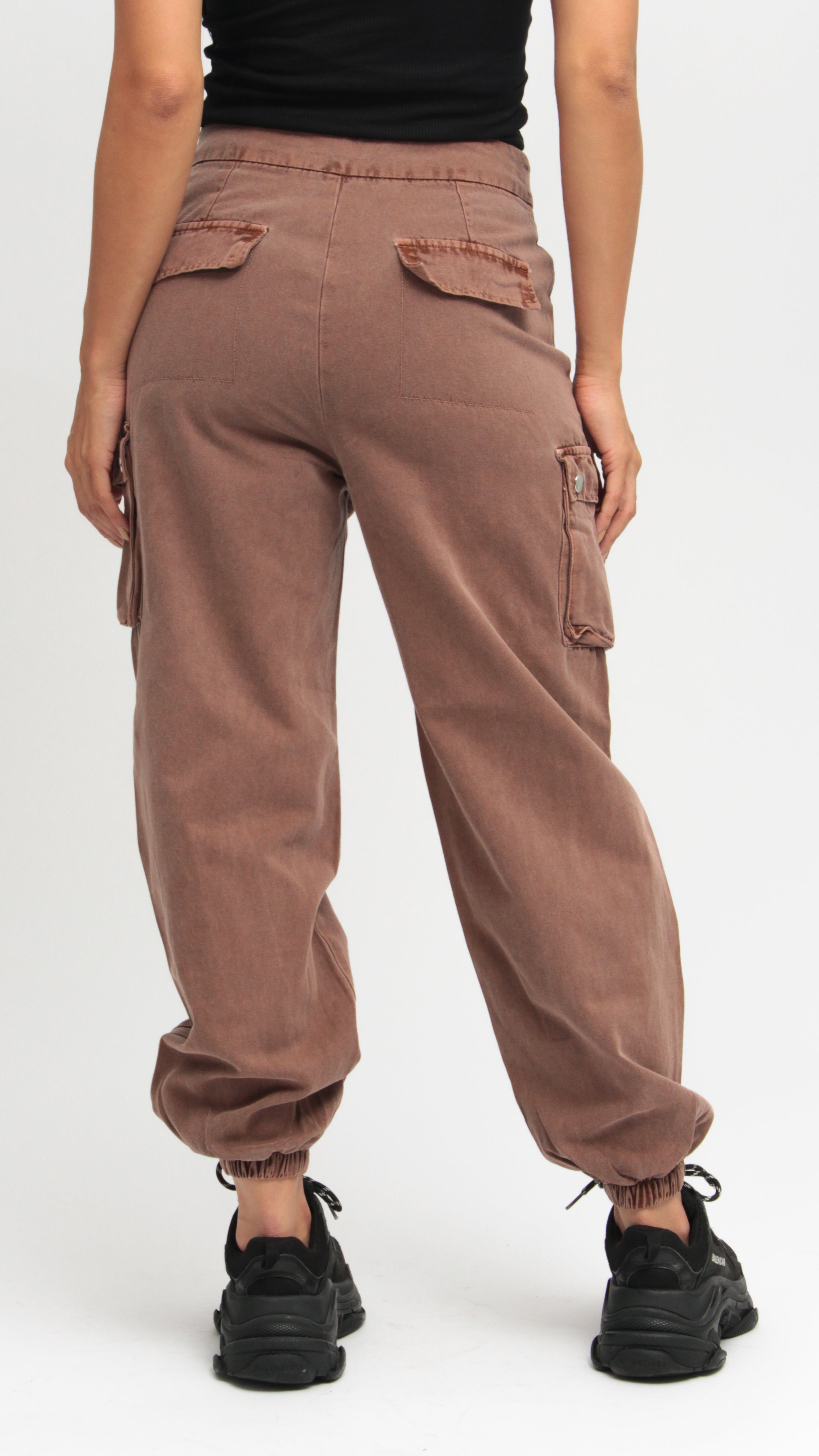 CALÇA CARGO HYPE MARROM VINTAGE