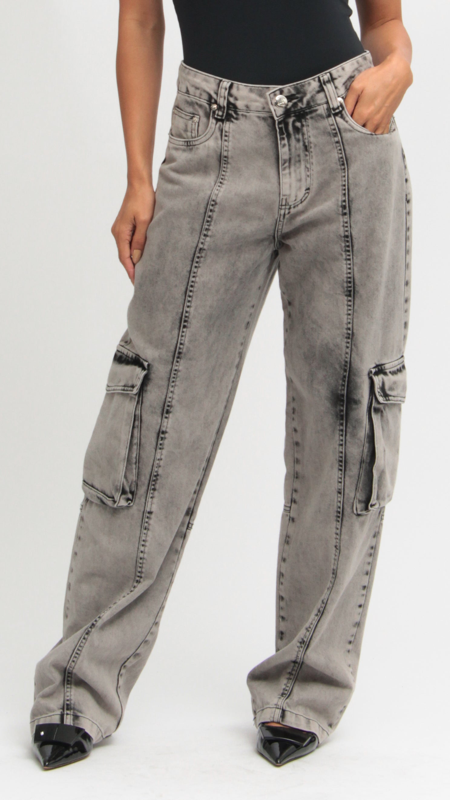 CALÇA JEANS SKATER STONE