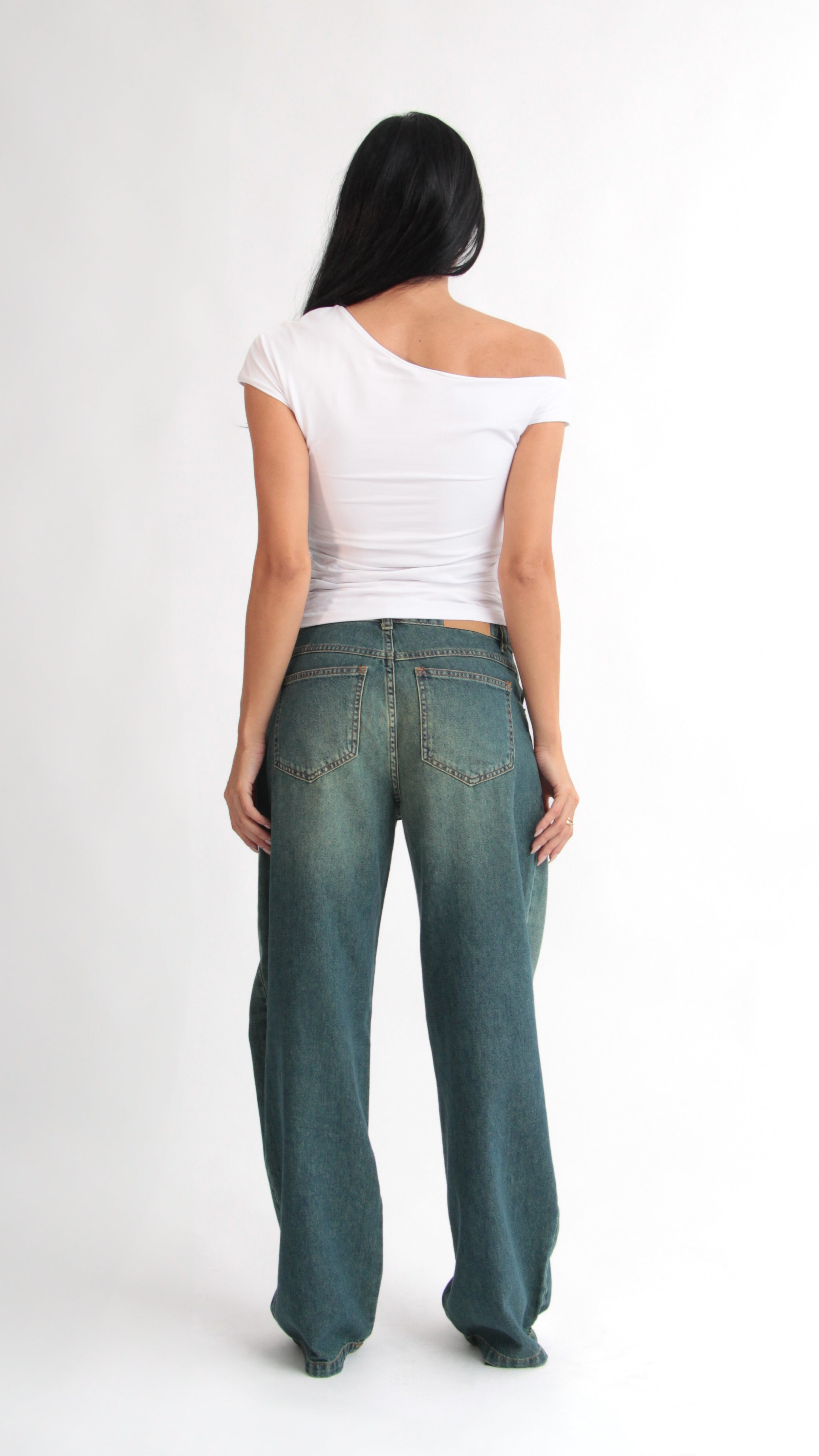 CALÇA JEANS OVERSIZED SIREN
