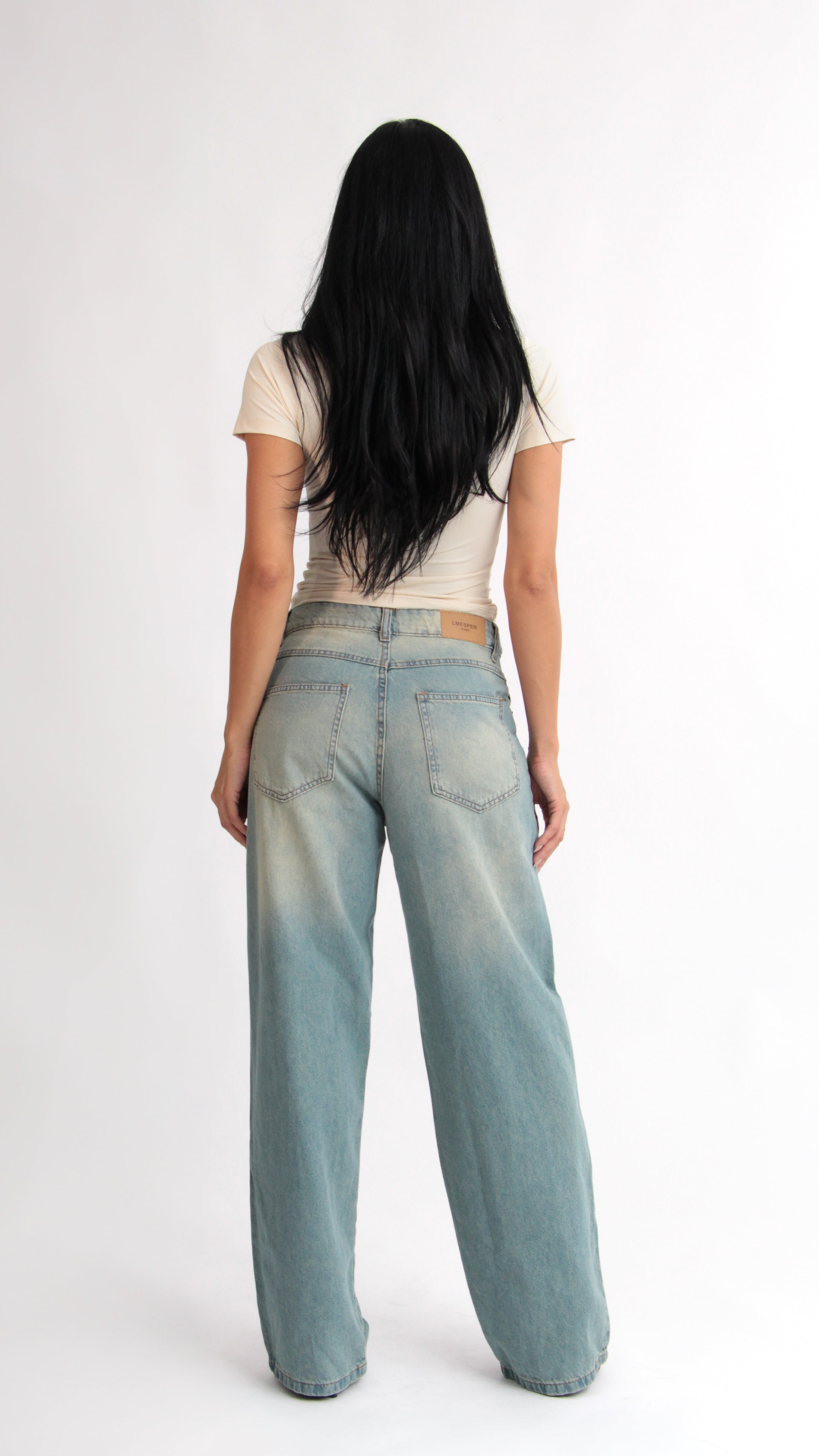 CALÇA JEANS OVERSIZED VINTAGE CLARA