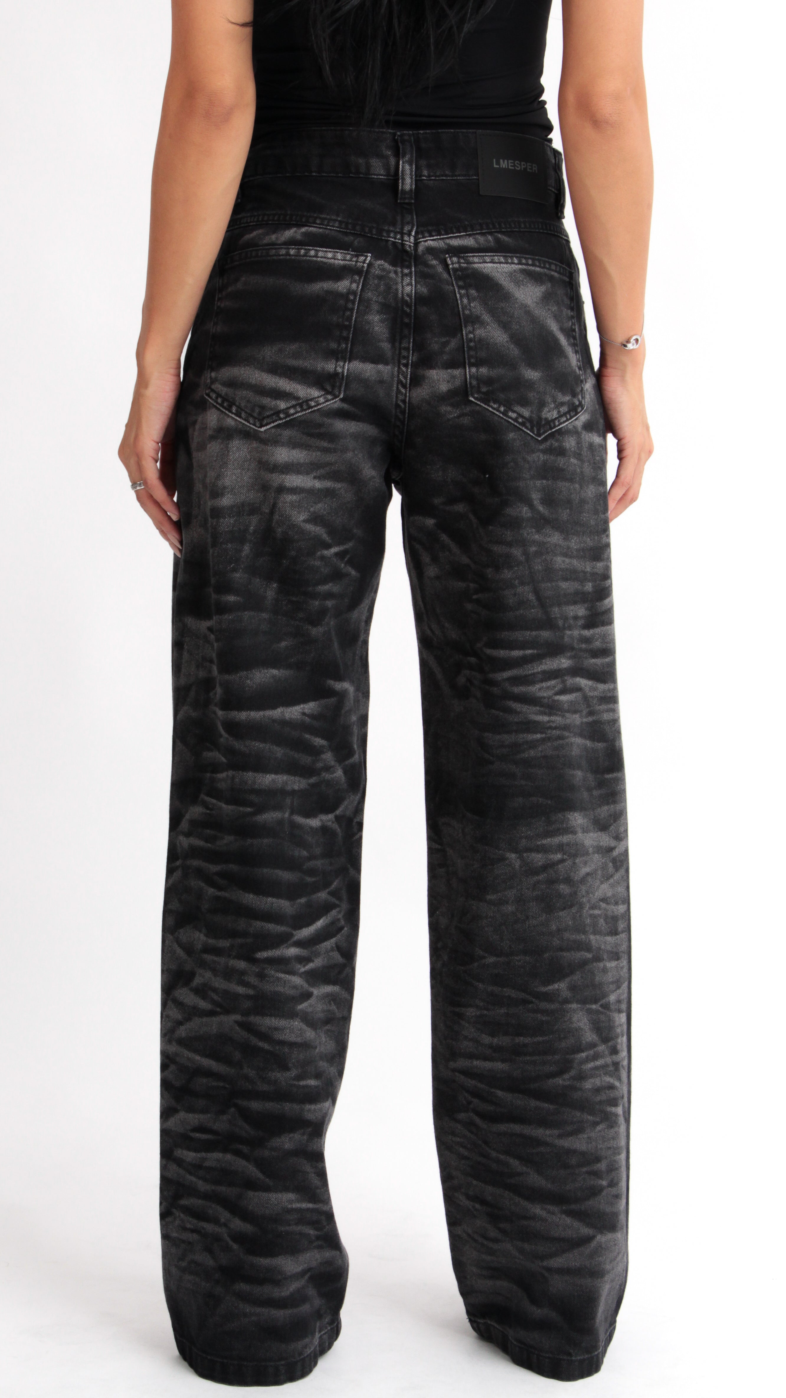 CALÇA JEANS OVERSIZED TIGER