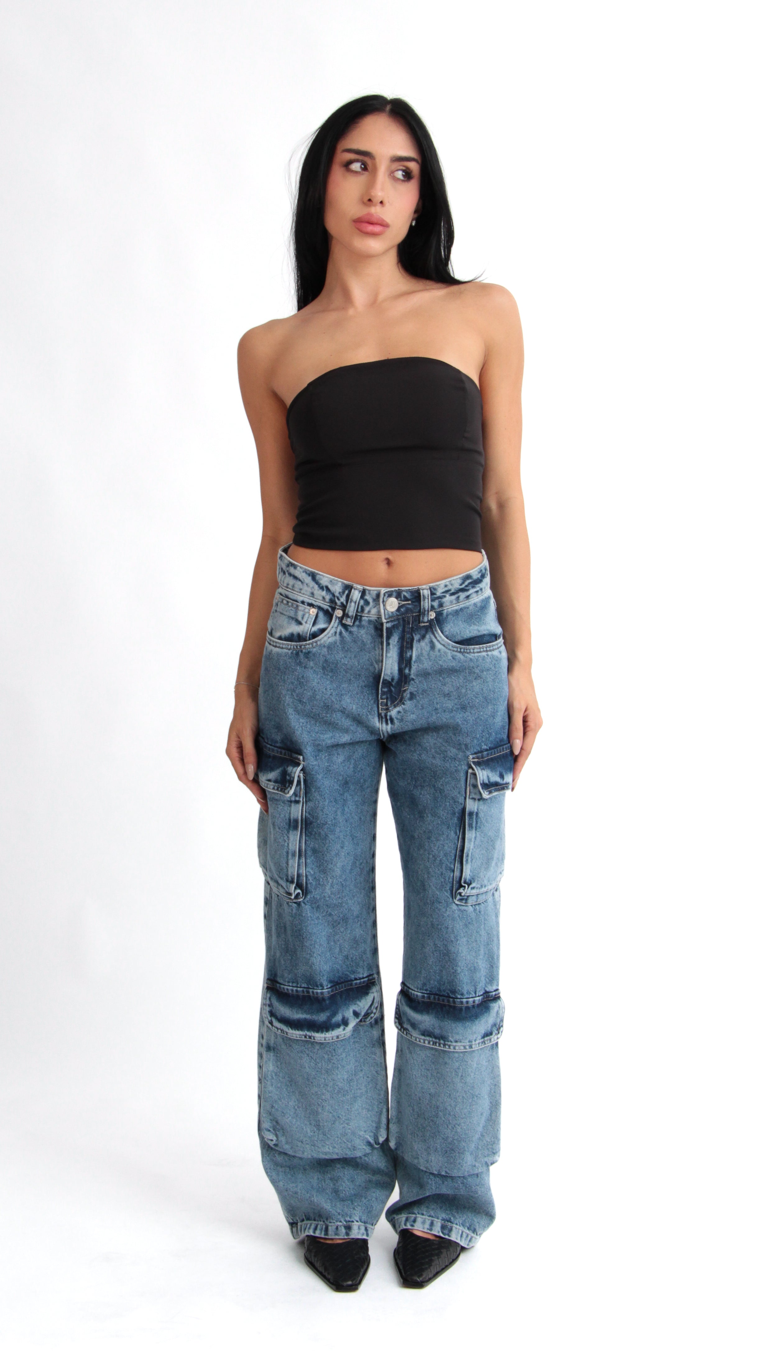 CROPPED ALFAIATARIA SEASON PRETO