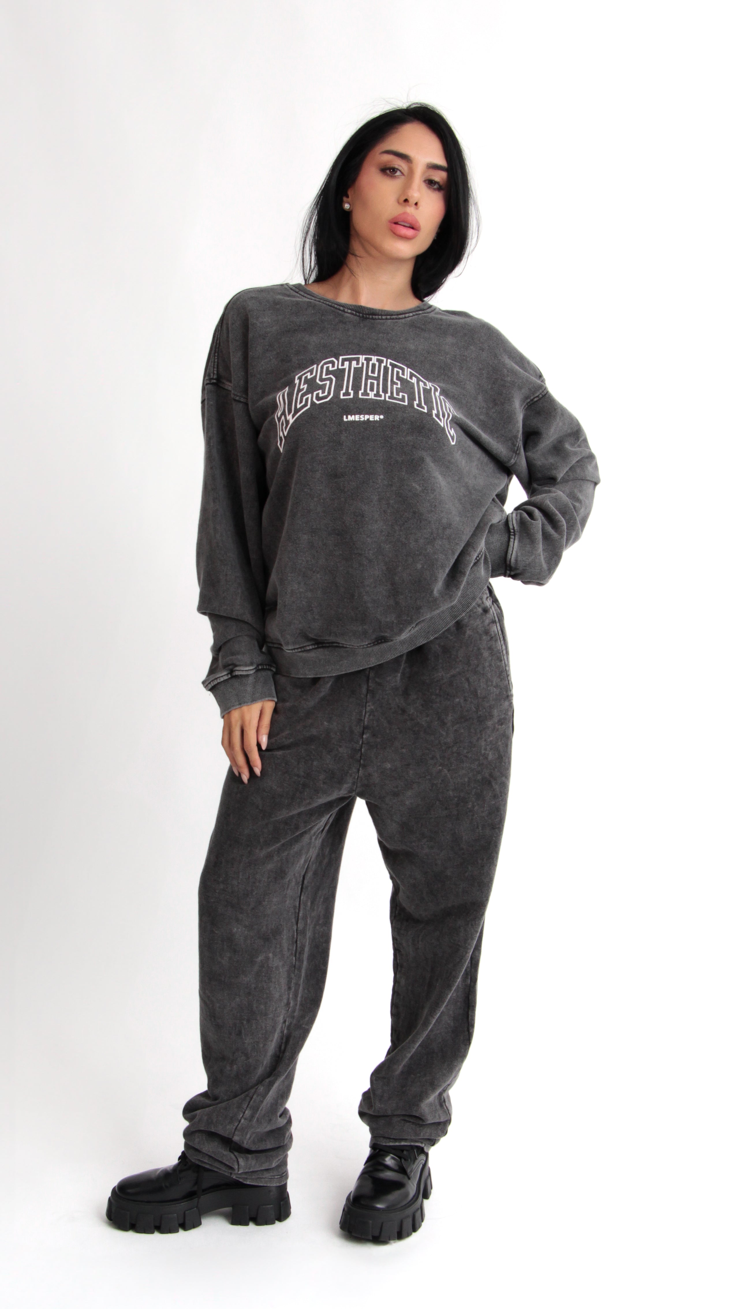 BLUSA MOLETOM MARMORIZADA AESTHETIC